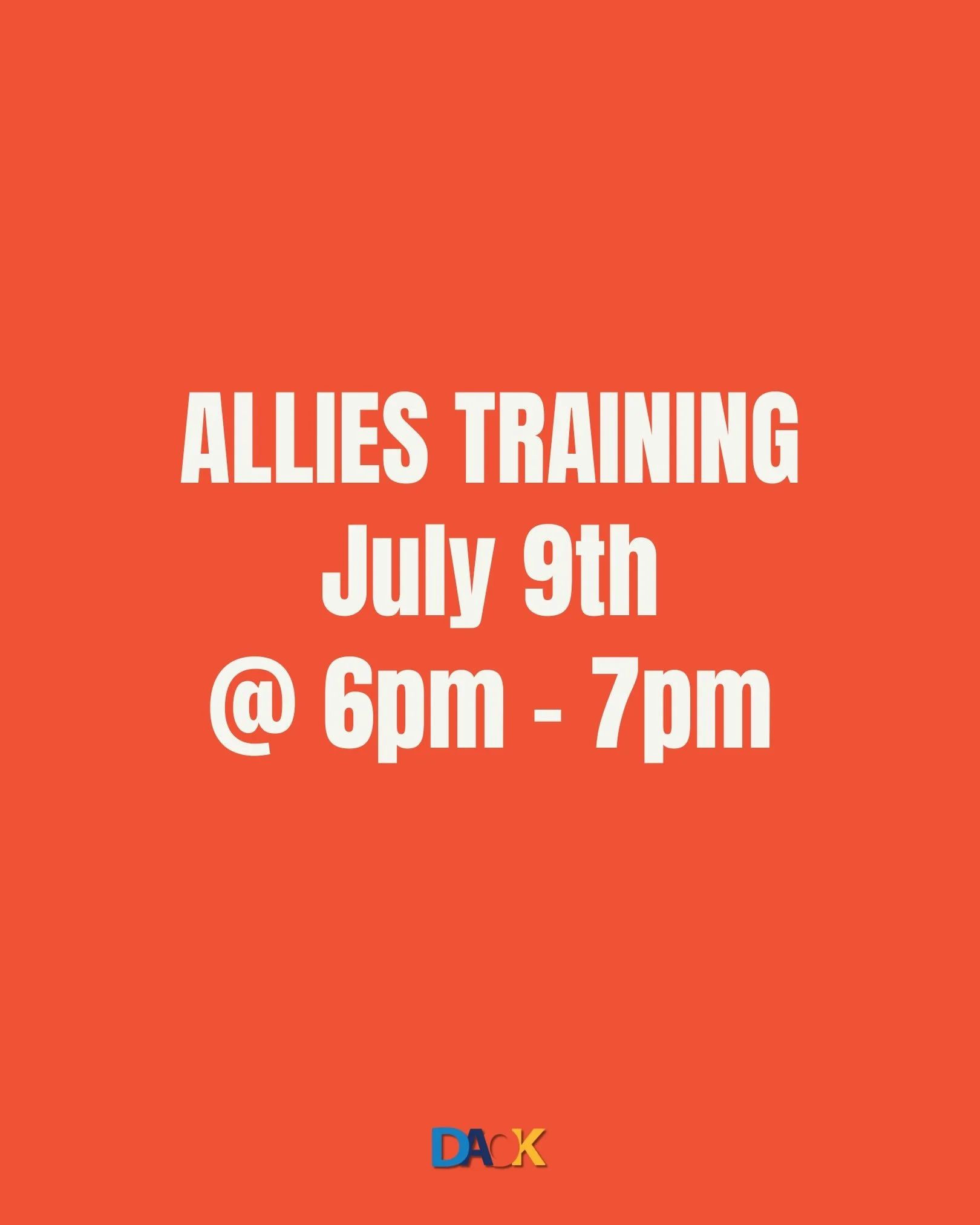 We all have a role in keeping our communities safe. 💪🏽

Join our Allies Training on Thursday, July 9, from 6&ndash;7PM CST and learn how to take action with care, purpose, and solidarity alongside our immigrant communities.

Whether you&rsquo;re ne