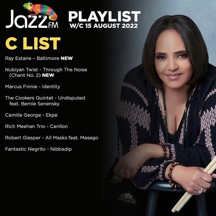 We&rsquo;re super chuffed to be on @jazzfmuk playlist for a 3rd week! 

Also great to see friends @nubiyantwist joining us on the play list Congratulations 🎉