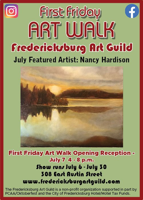 Calendar of Events — Fredericksburg Art Guild
