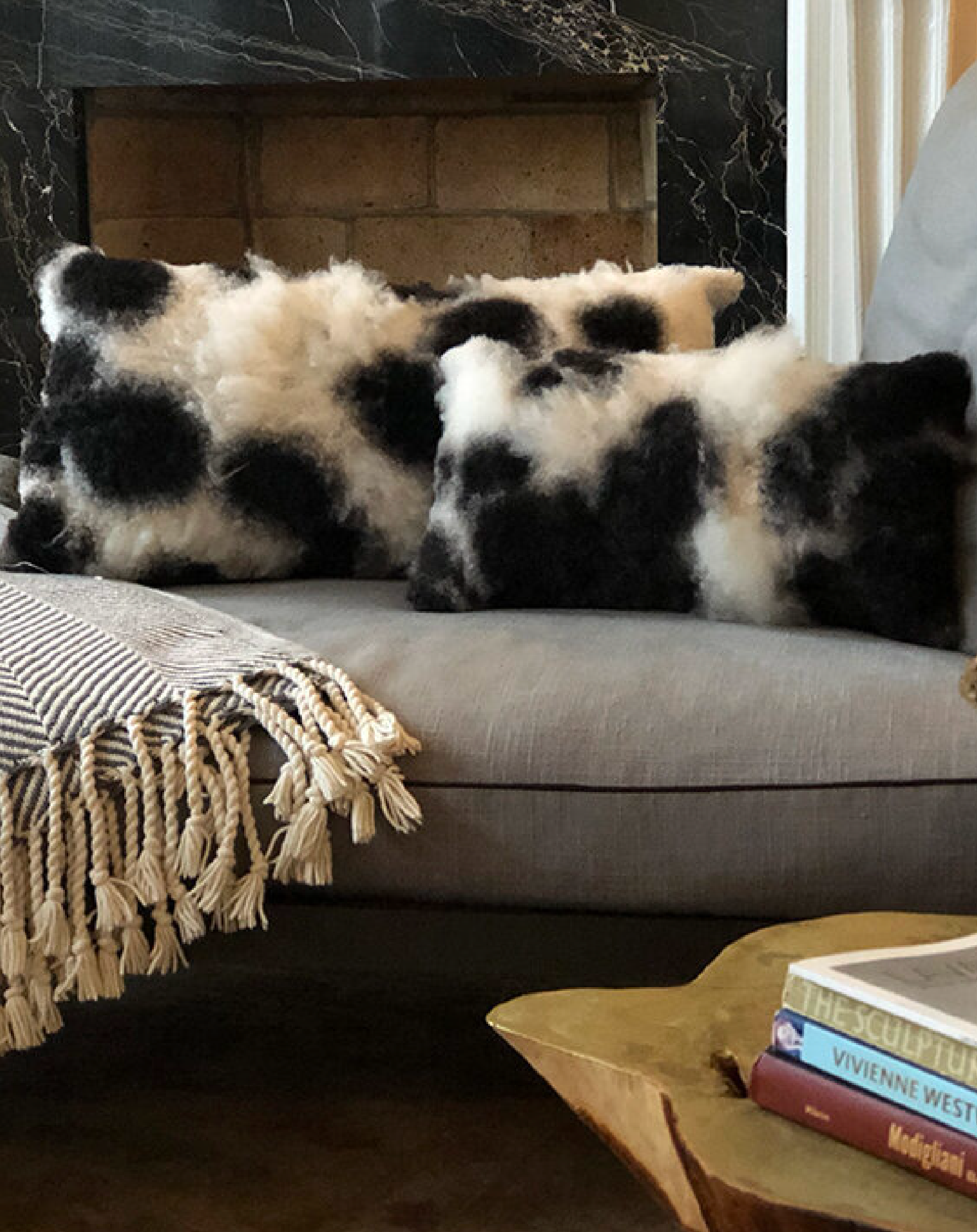 Wool Shearling Pillows