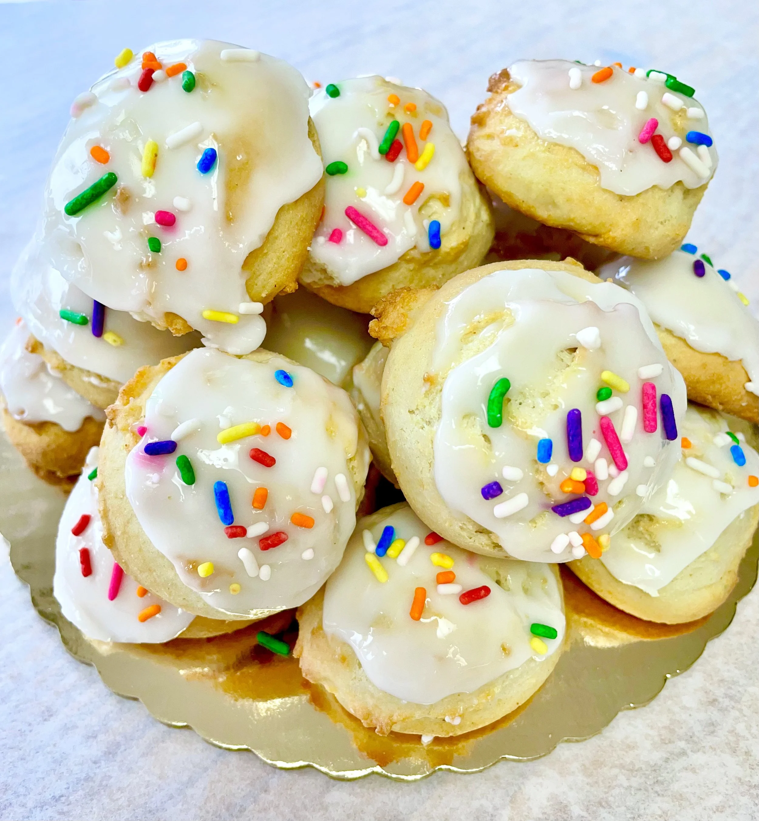 Italian Lemon Ricotta Cookie Tray 1 Pound