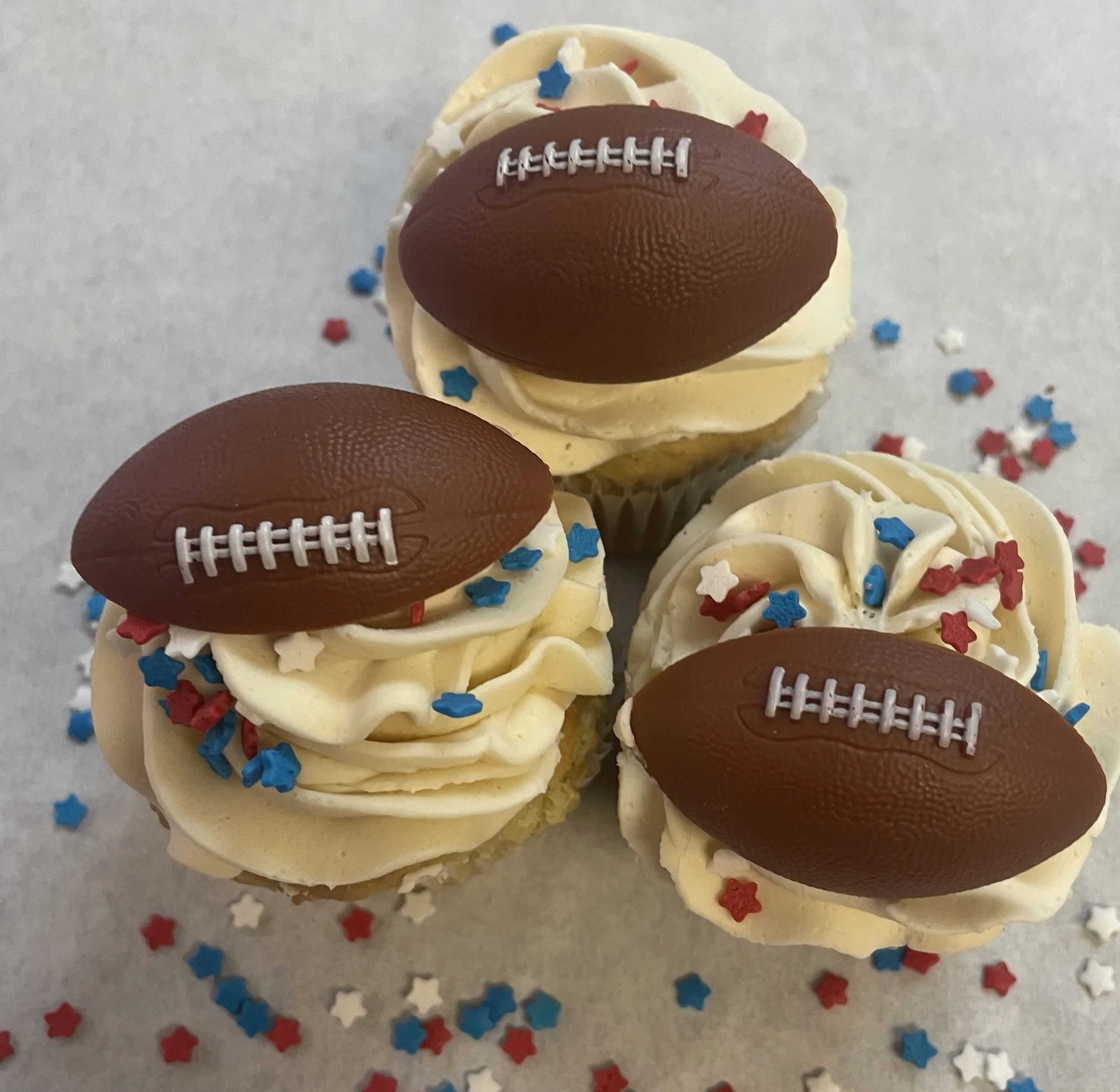 Super Bowl Cupcakes!!
