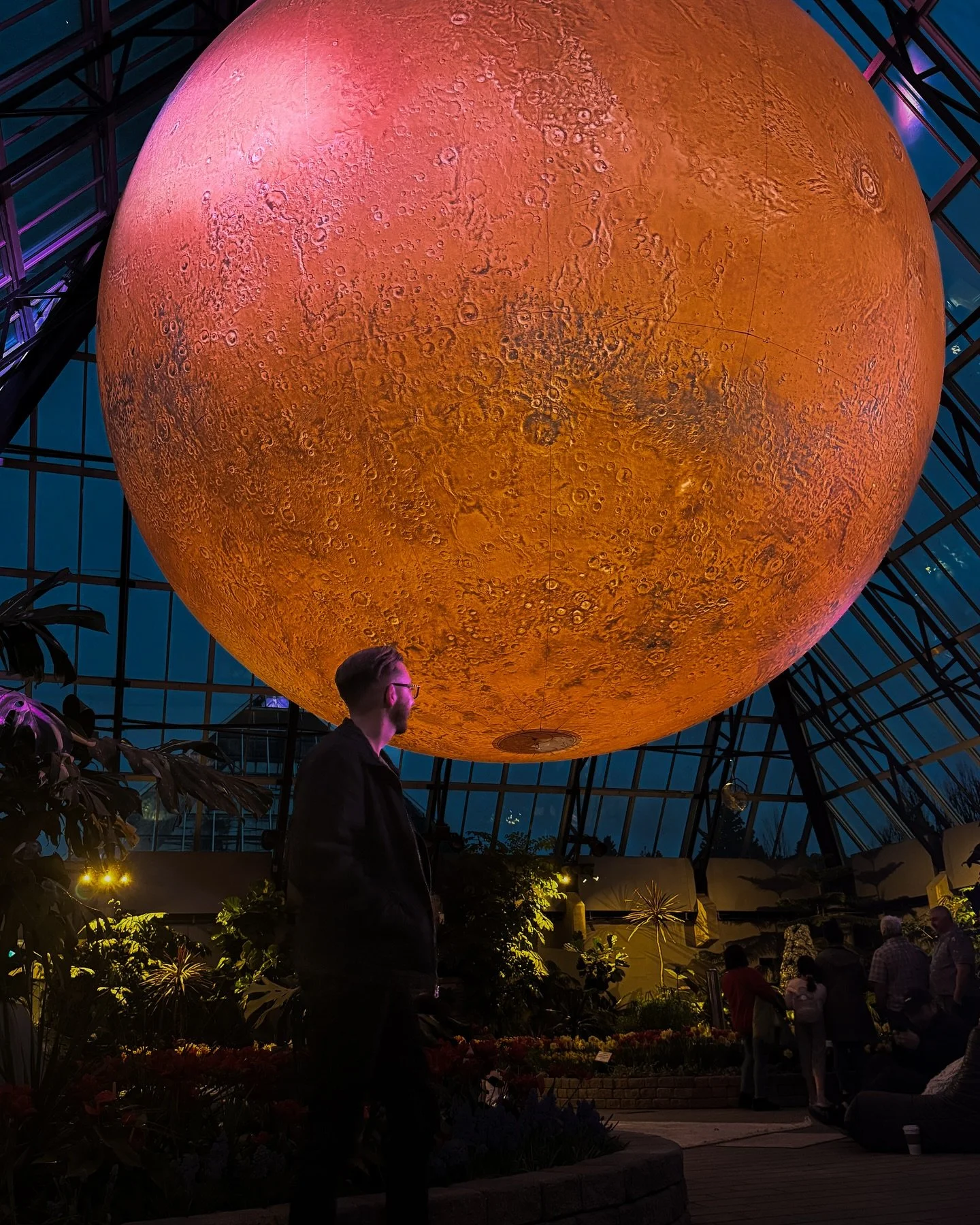 Went to Mars! 🪐💫⁣
⁣
@muttartconservatory&rsquo;s Mars exhibit is a super neat experience that you won&rsquo;t wanna miss out on!⁣
⁣
⁣
&mdash;⁣
#exploreedmonton #yegmuttart #travelalberta #edmonton #yeg #IGyeg #edmontonalberta #yeggers #yegshooters 