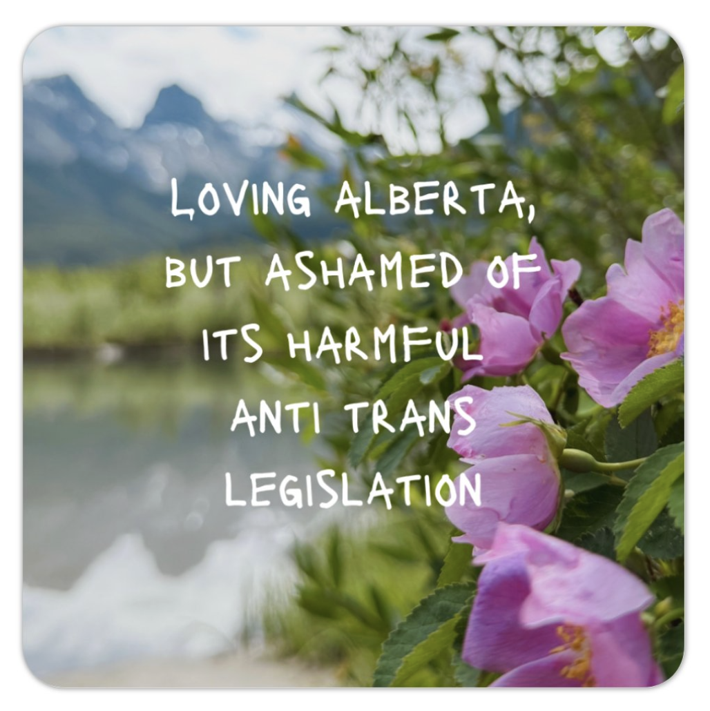 Loving Alberta Sticker - Skipping Stone Fundraiser