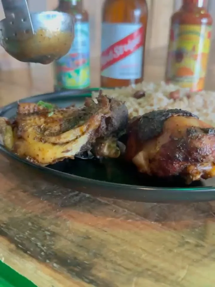 Woah! house made jerk sauce and Josh driving jerk chicken across state lines in a snow storm.  Thanks to our friends Victoria and Howie from Tropical Spice for bringing Jamaica to Lewisburg!  Join us tonight 5pm for Bob Marley Day @ the BG!