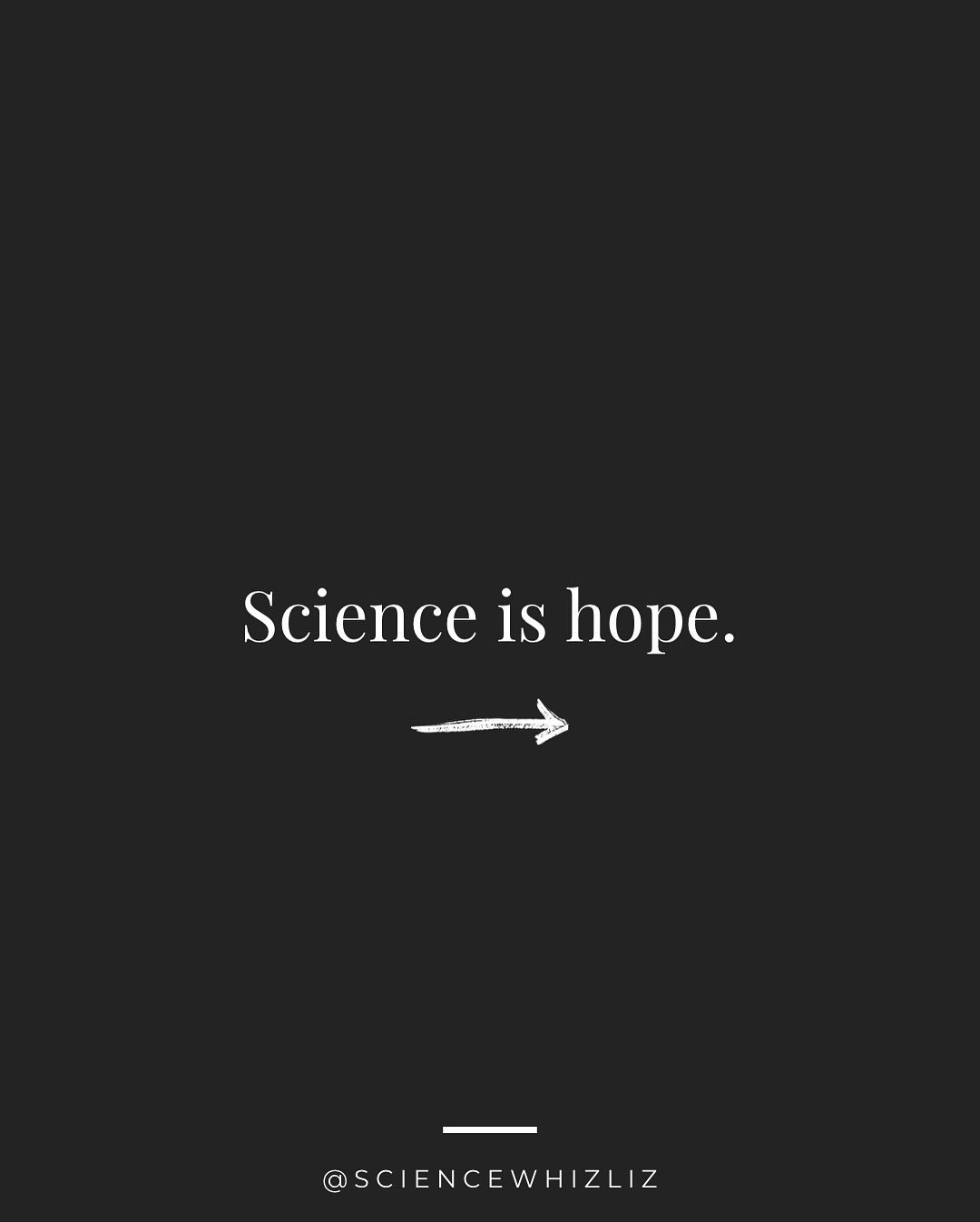 New newsletter out today. Here&rsquo;s an excerpt. Full newsletter is available on my Substack linked in bio and at below link you can screenshot and then copy. 

In it I talk about hope. Science. And some two new developments giving me hope right no