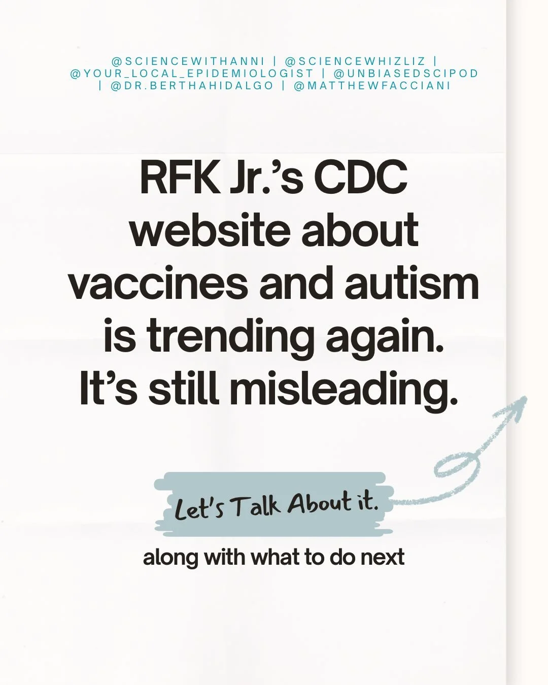 The CDCs webpage on vaccines and autism is trending again. The website was first updated in Nov 2025 and is full of problematic and untrue statements about vaccines and autism. This post covers the changes and why it&rsquo;s trending again right now.