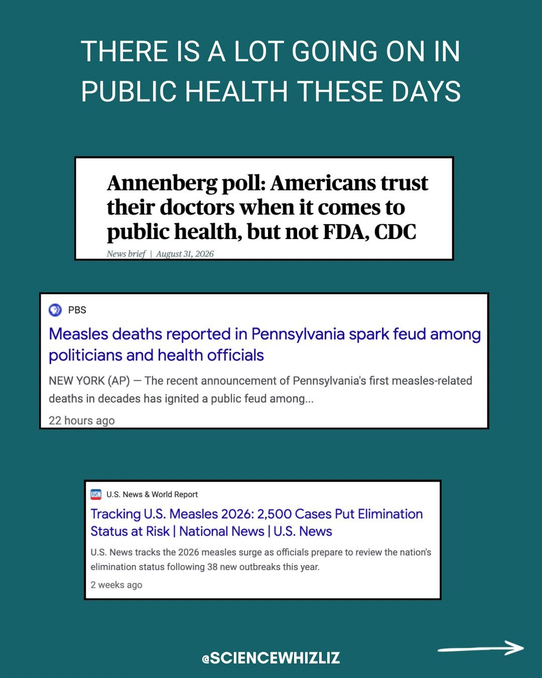 This post is sponsored by WashU Bursky Public Health but all thoughts are my own.&nbsp;If you decide to pick this book up DM me so we can talk about it!&nbsp;

Measles cases are climbing this year and we are likely to soon lose our measles eliminatio
