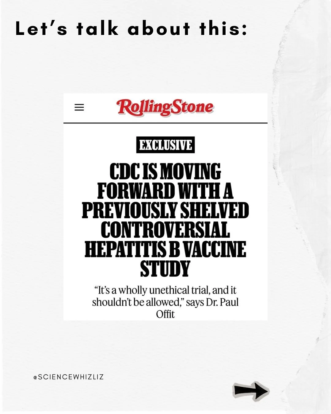 Some of you may remember lots of discussion about an unethical Hep B vaccine trial the CDC wanted to fund in Guinea-Bissau that was cancelled after a lot of effort and an international outcry due to major ethical concerns. The goal of the trial is to