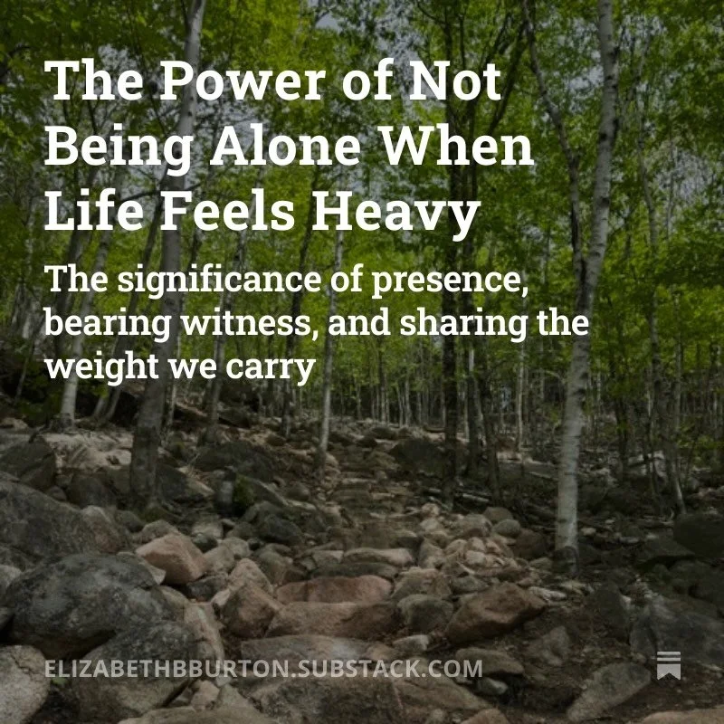 Recently on a hike, I saw a mother carrying a sleeping child up a steep trail. Every step I took felt hard, and her steps were immensely hard due to the weight she was carrying.

We exchanged a few words. I wanted to offer help, even to carry the chi