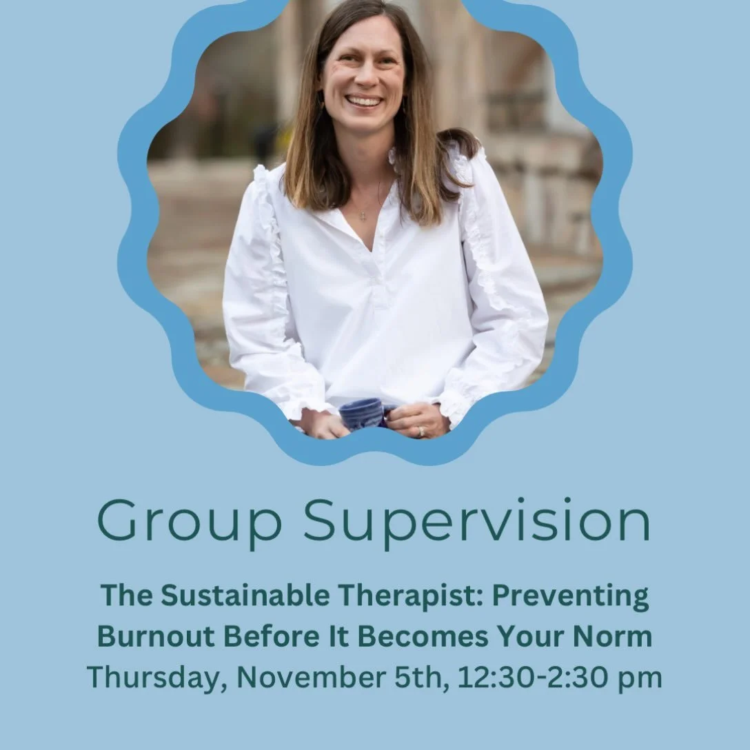 Happening next week for counselors in Tennessee working towards their lpc licensure!! 

I am so excited to offer this opportunity (and four more) in two hour sessions in hopes of that fitting with work and life better. Online format is also to help w