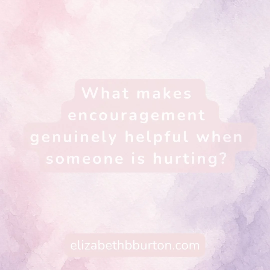 It can be hard when someone you love is hurting. Sometimes we fear saying the wrong thing, so we don&rsquo;t say anything at all. Perhaps their pain feels unbearable, and it&rsquo;s hard to draw close. As a culture we don&rsquo;t typically do grief a