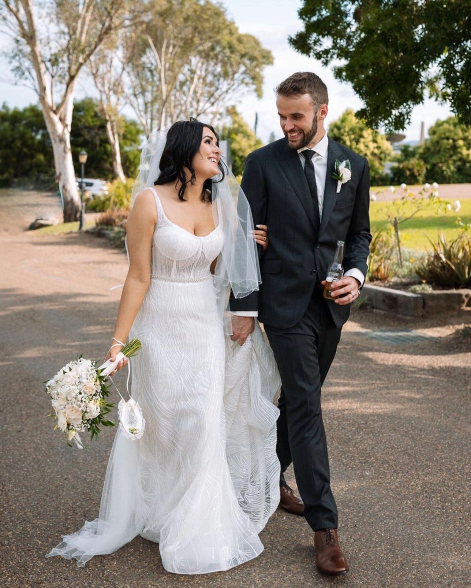 Perfection! We love seeing our Elysian Brides glowing! Gorgeous Bride Emily looking stunning in the EB8335! 

Captured by @mrhendrixphotography 
Store - Brides in Love 
-
-
-
#MermaidWeddingDress #SexyBridalGown #FitandFlareWeddingDress #TraditionalW