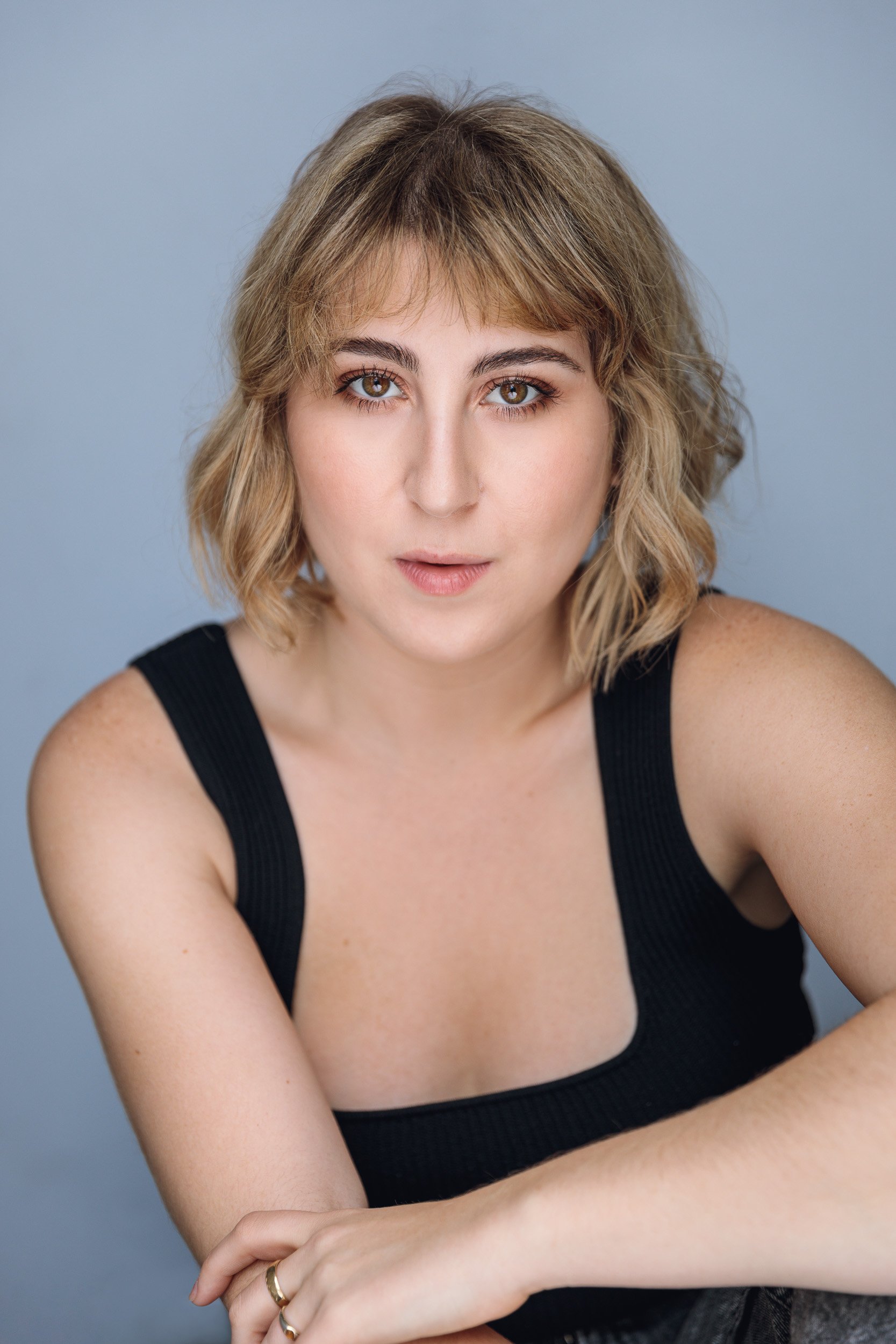 Headshot of Sydney actor photographed by Rebecca Hitch