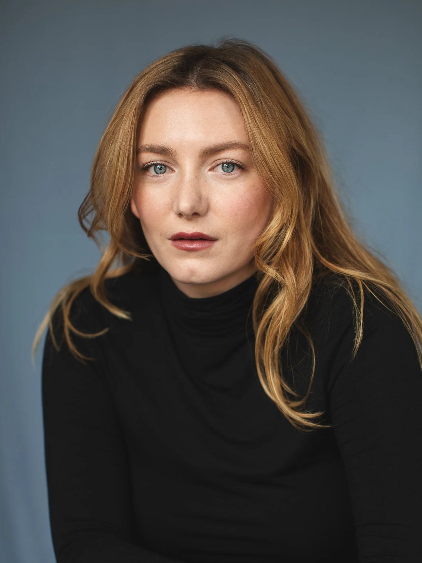 Studio headshot of actor Alexandra Jensen photographed by Rebecca Hitch in Sydney