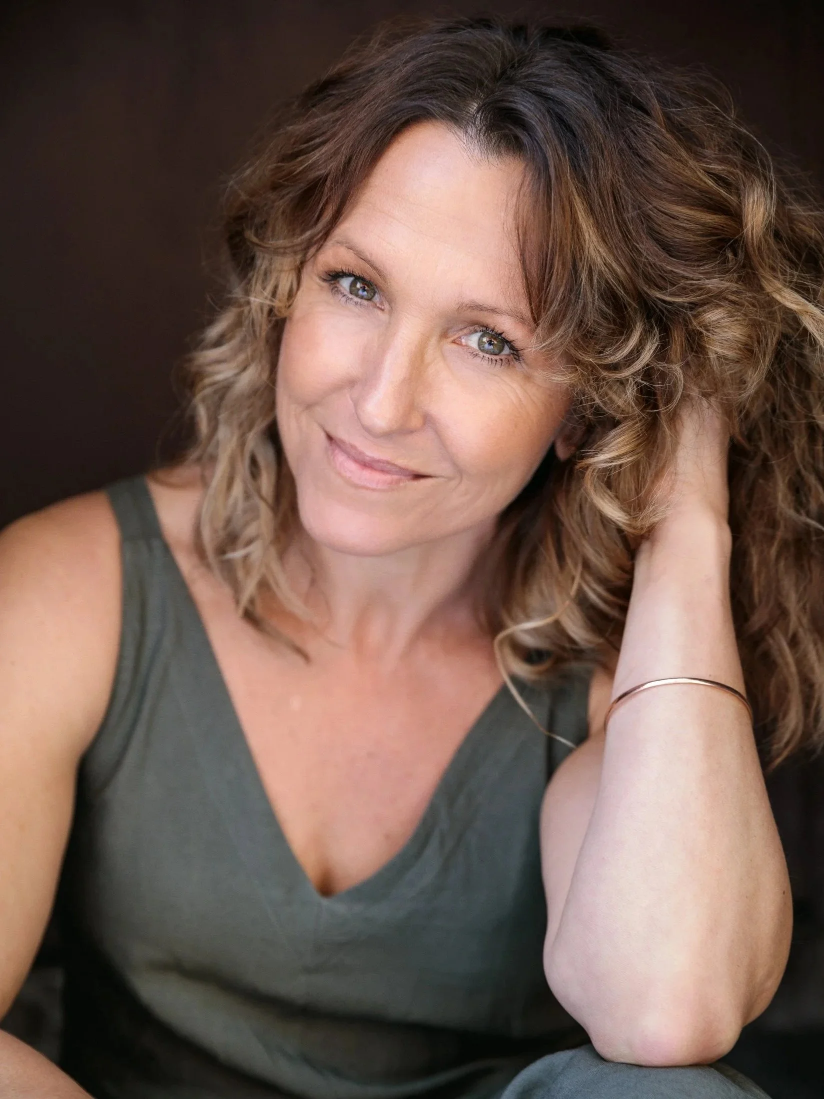 Headshot of actor Blazey Best photographed by Rebecca Hitch in Sydney