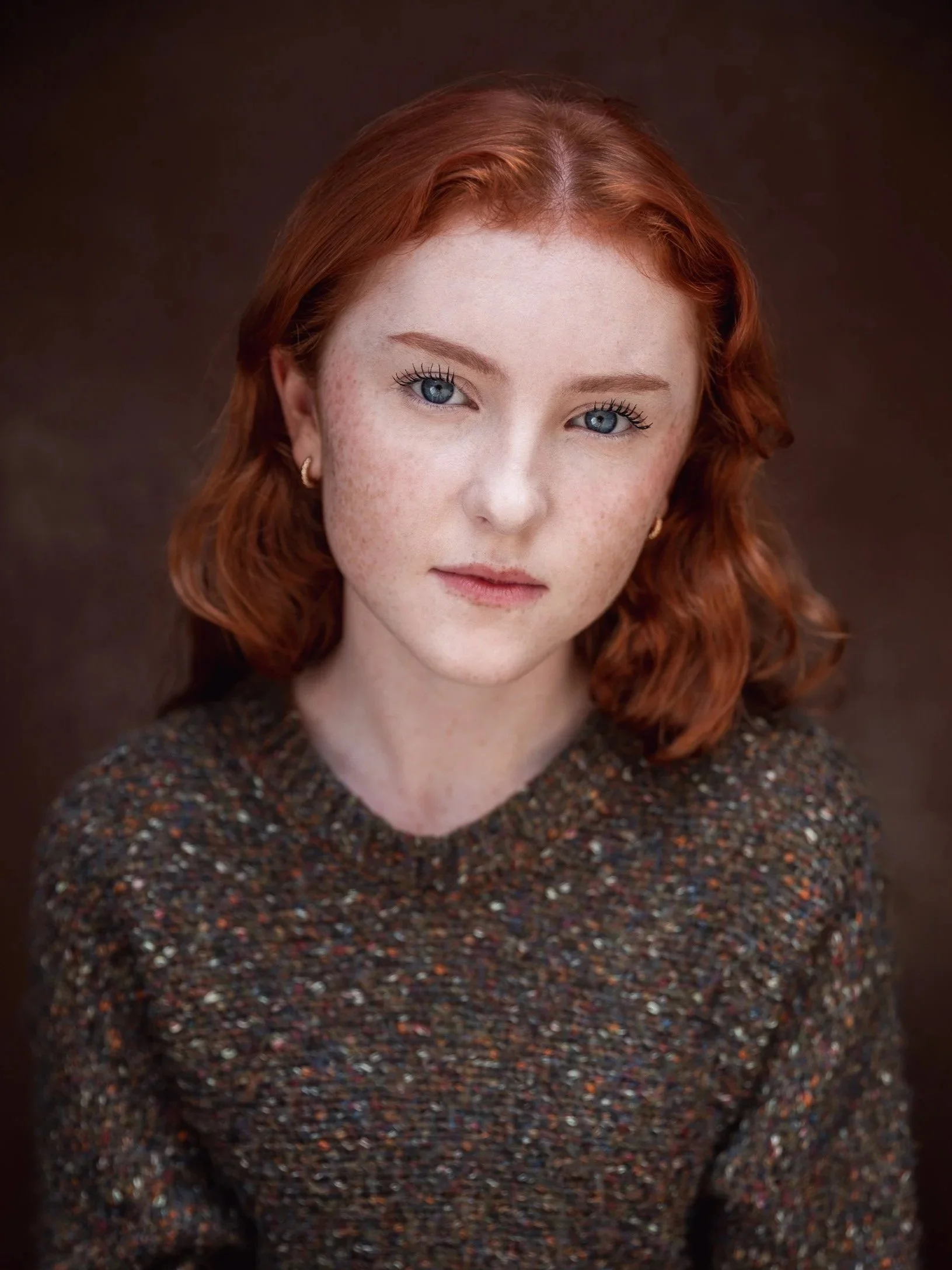 Headshot of actor Daisy Axon photographed by Rebecca Hitch in Perth