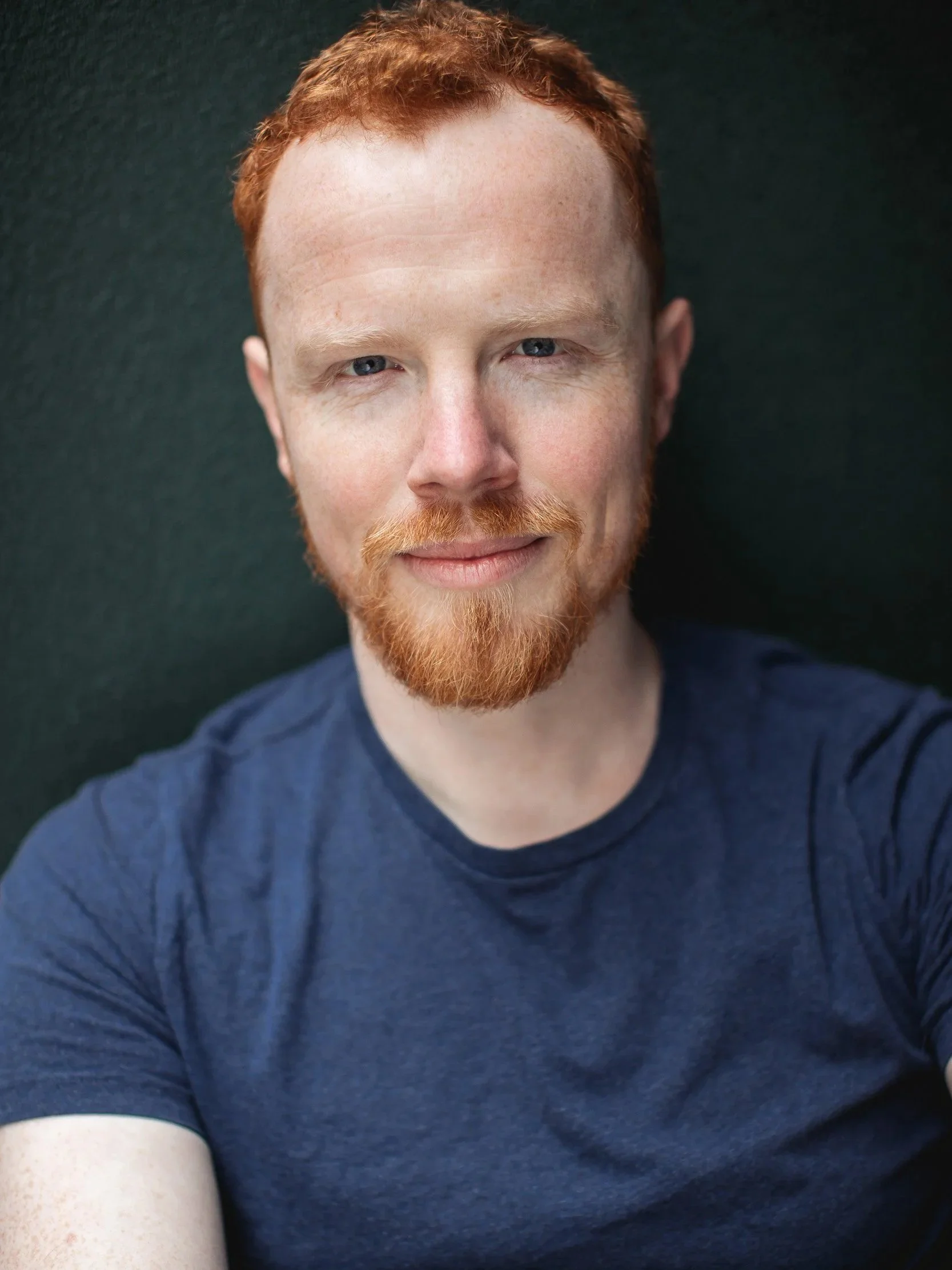 Headshot of actor Patrick Cullen photographed by Rebecca Hitch in Sydney