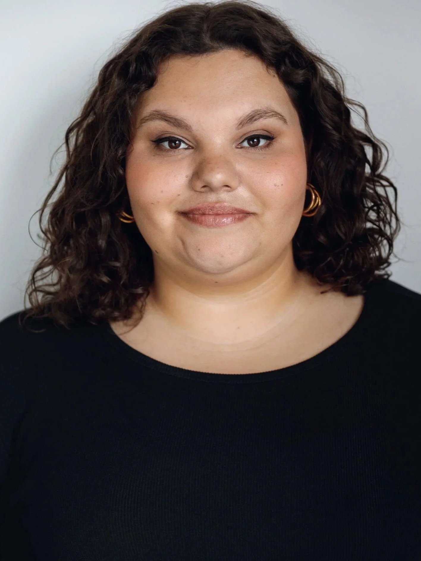 Headshot of actor Kartanya Maynard photographed by Rebecca Hitch in Sydney