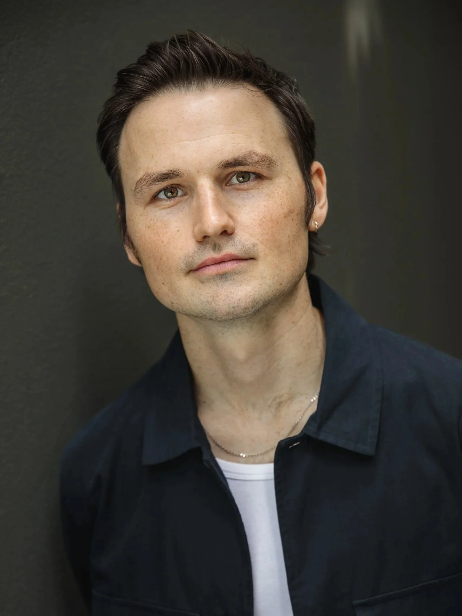 Headshot of actor Tim Wingfield photographed by Rebecca Hitch in Melbourne