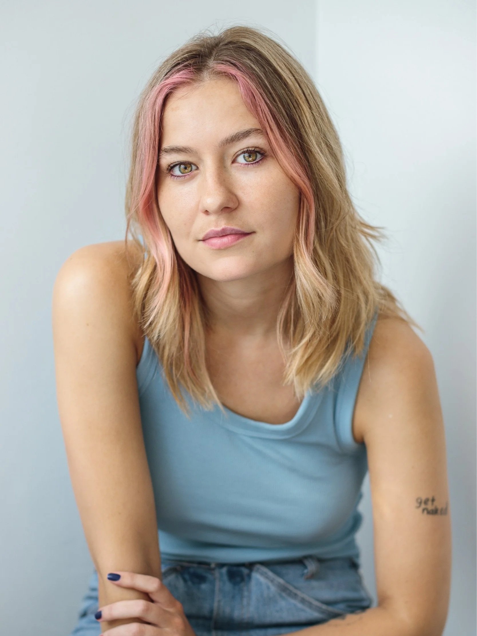 Headshot of actor Emma Horn photographed by Rebecca Hitch in Sydney