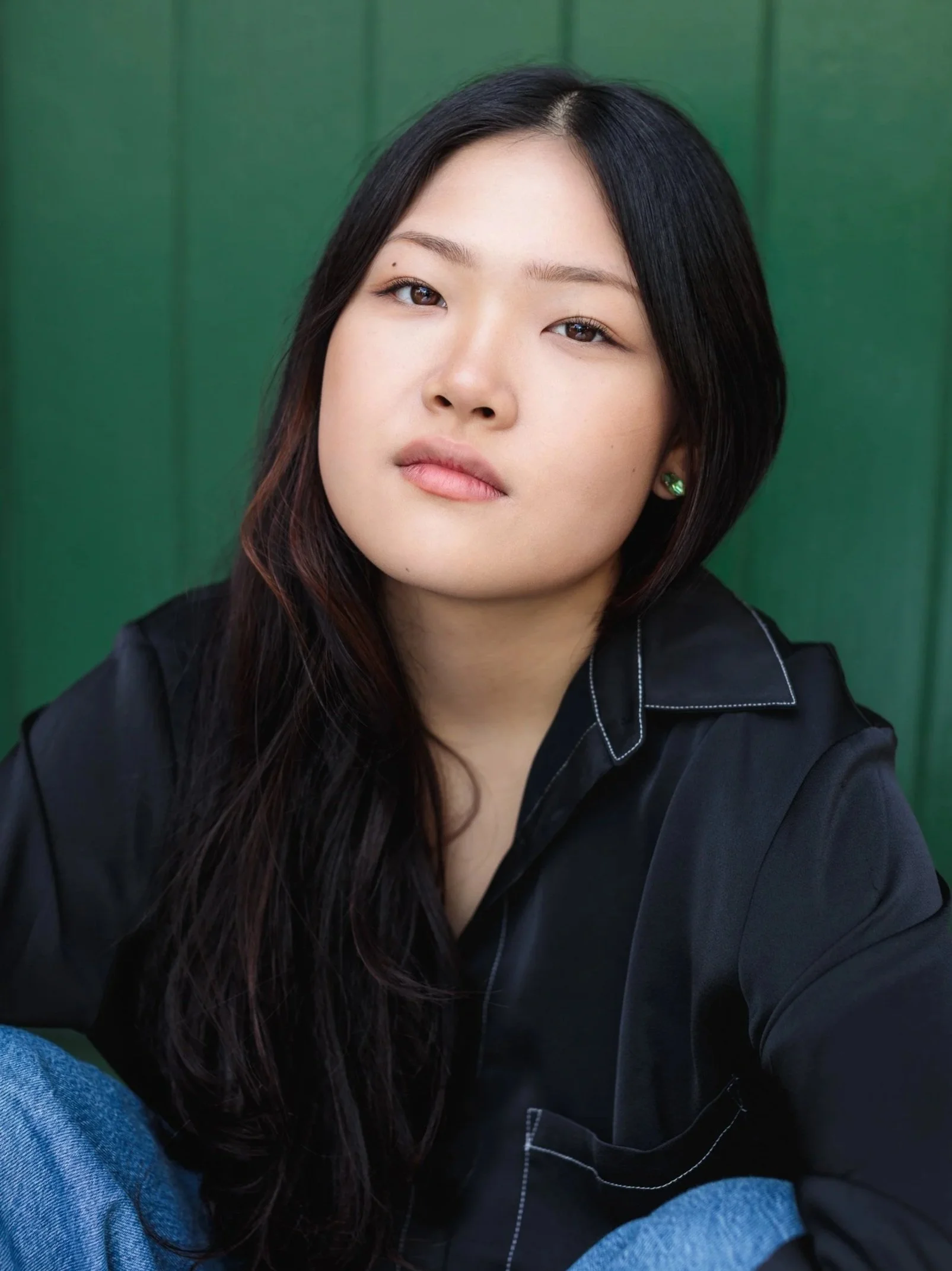 Headshot of actor Esther Son photographed by Rebecca Hitch in Perth