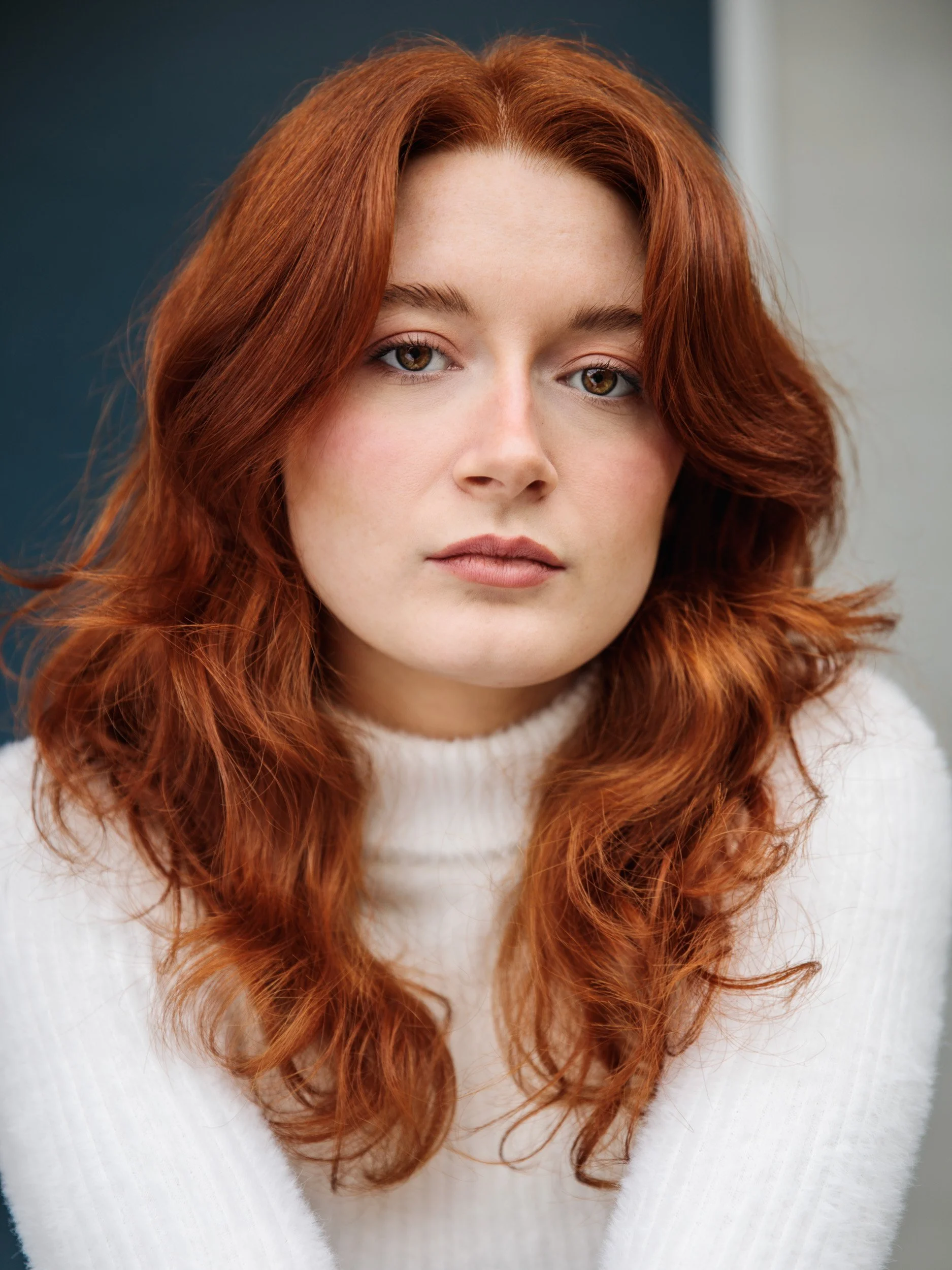 Headshot of actor Miranda Turbitt photographed by Rebecca Hitch in Sydney