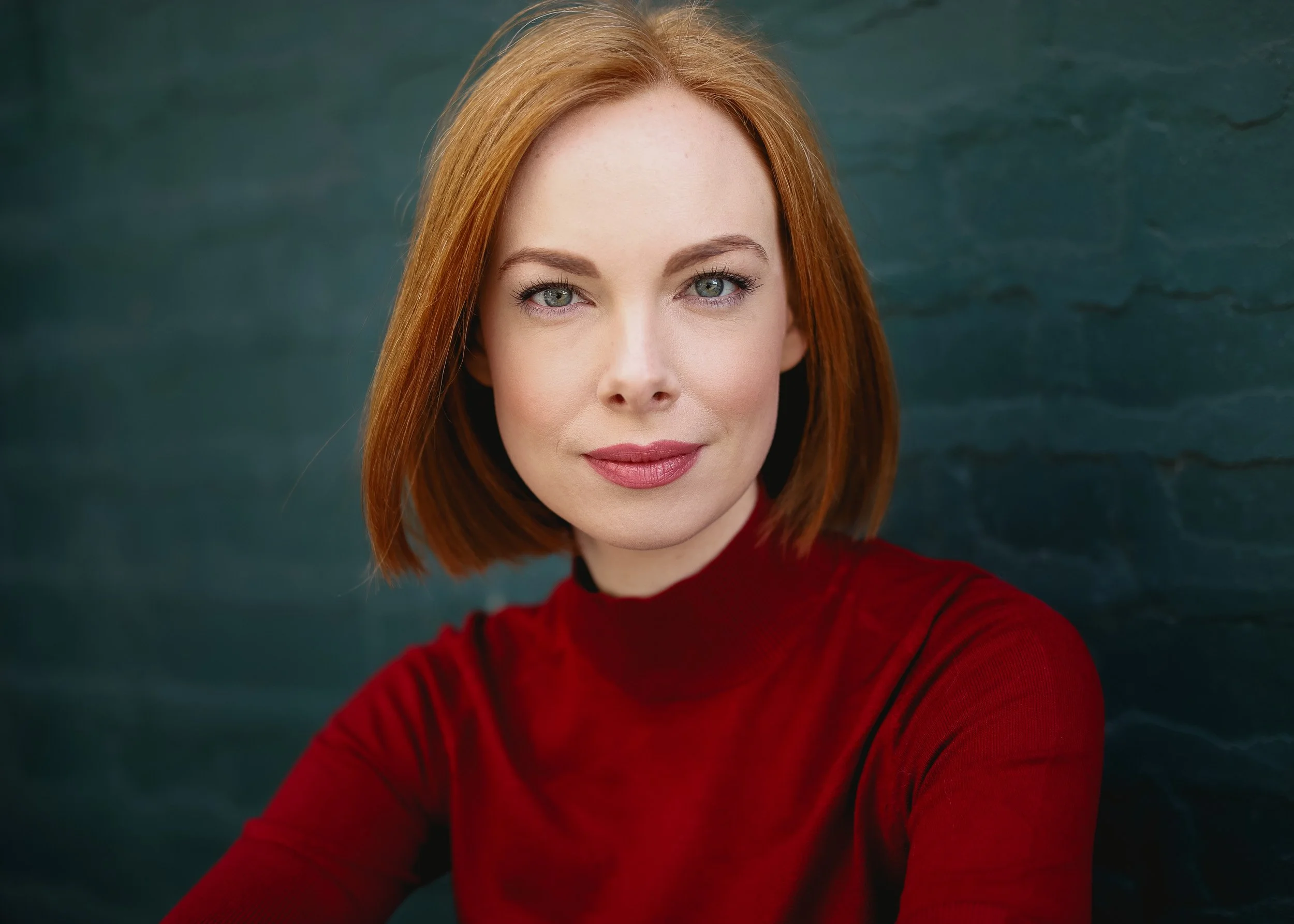 Headshot of actor Acacia Daken photographed by Rebecca Hitch in Perth