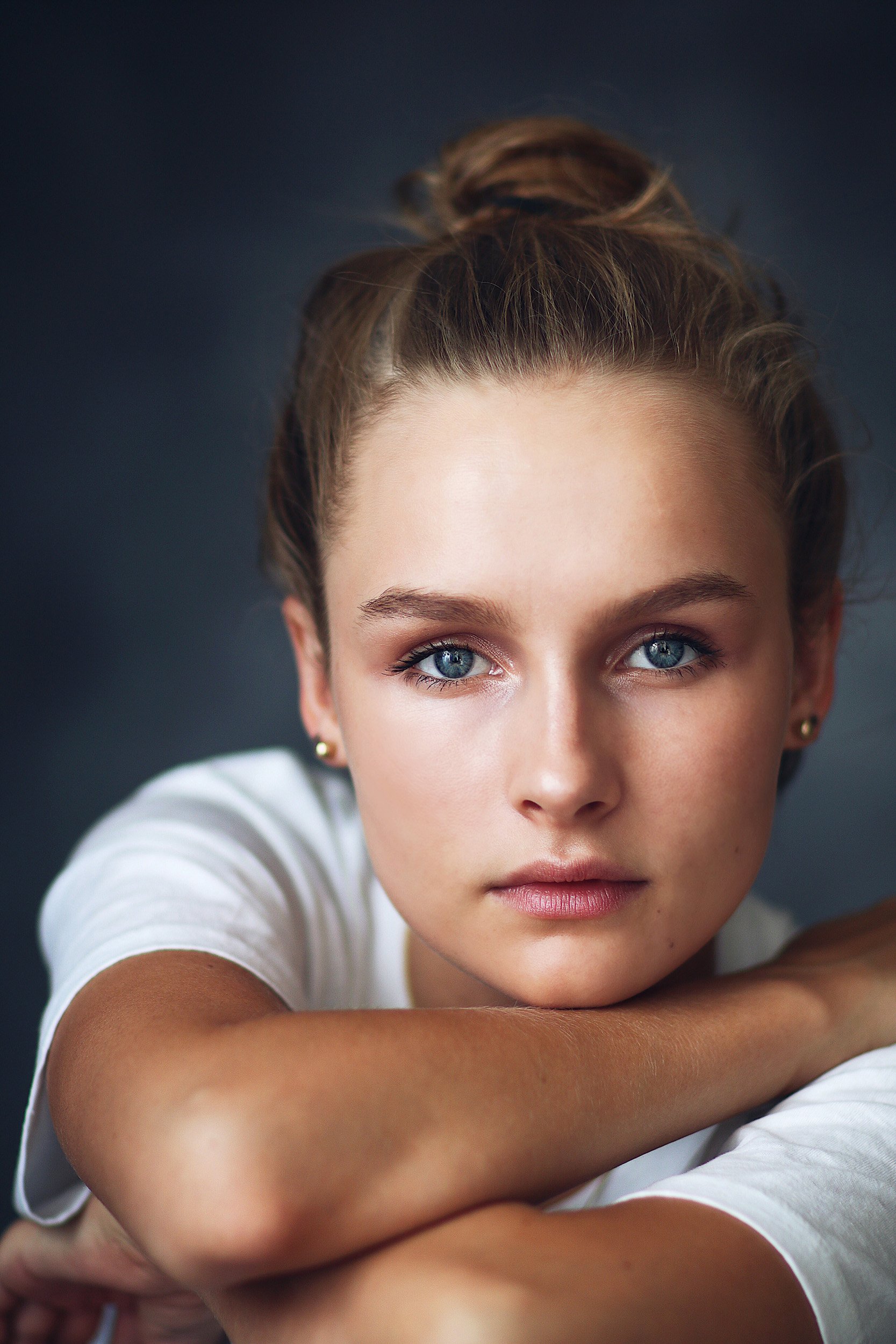 Headshot of actor Olivia DeJonge photographed by Rebecca Hitch