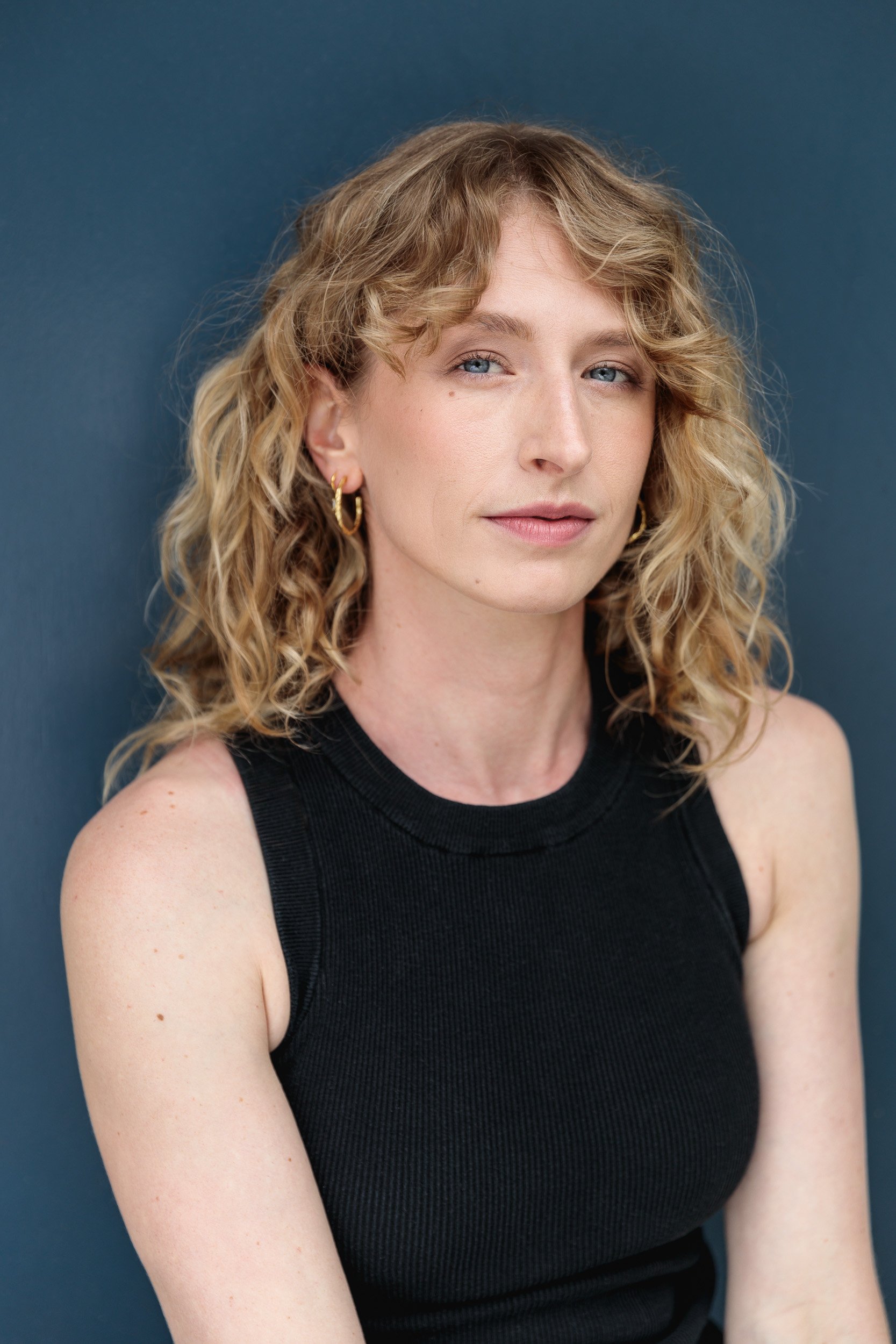 Headshot of actor Tayla Abbott photographed by Rebecca Hitch in Sydney