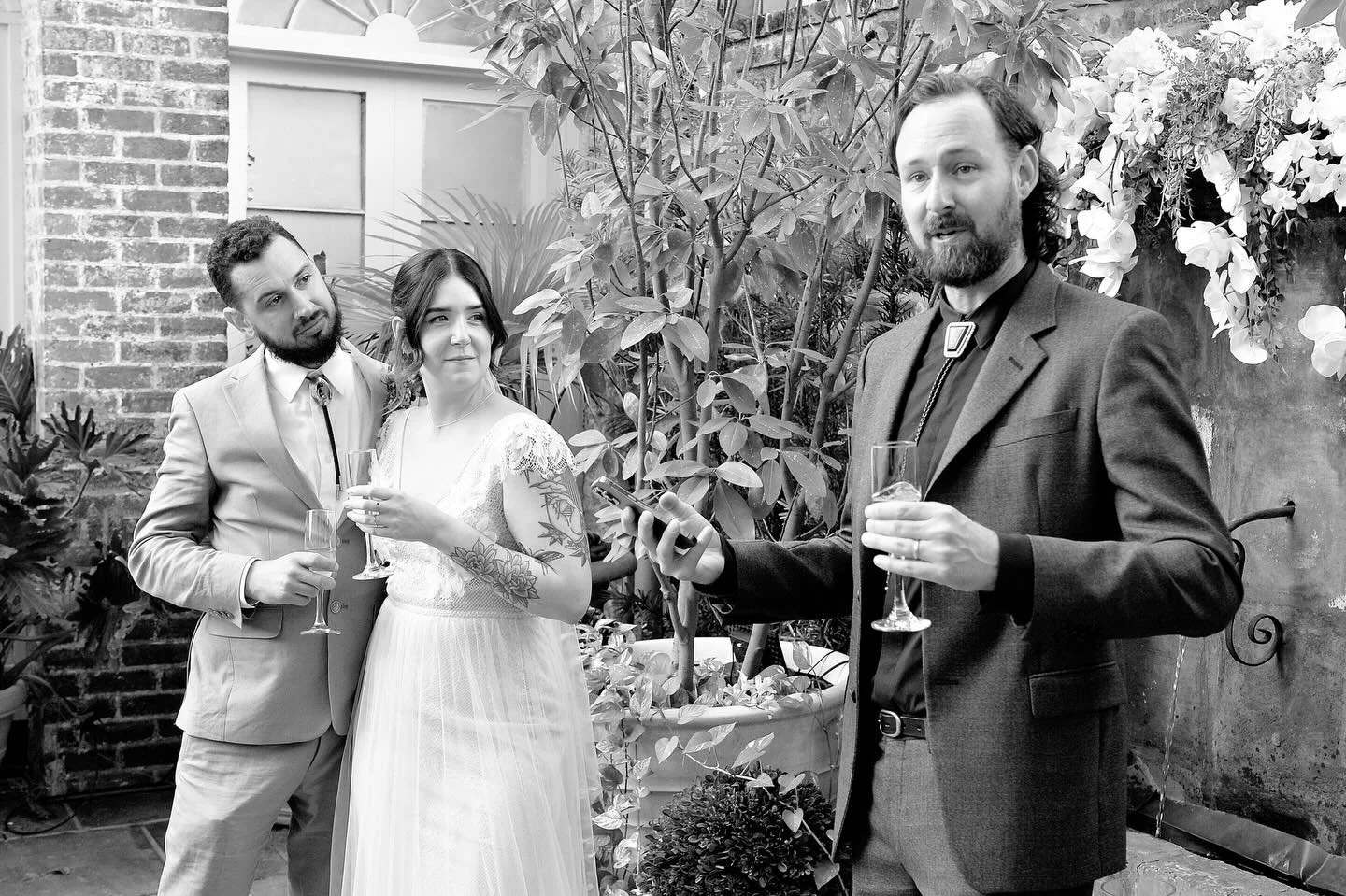 When the words hit just right&mdash;and the love is felt by everyone 🥂 One of those moments that stays with you long after the glasses are empty.

📸: @photobylouis 

#BaronessBliss #BaronessWedding #BaronessElopement #BaronessReception