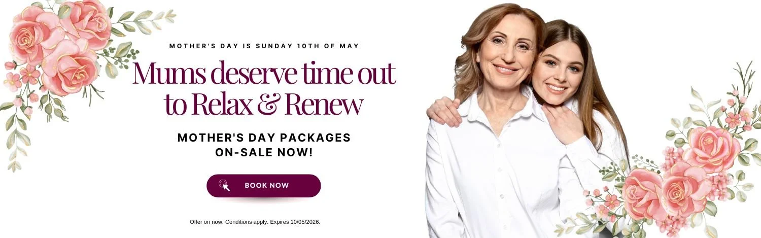 Mother's Day packages on-sale now!