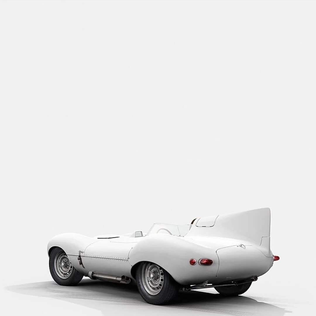 Known as one of the most successful racing cars ever. The Jaguar D-type took home three 24 hours of Le Mans victories in its day. See it's more than just a cool looking car with a huge tailfin. 😎🤍

What do you think of the Jaguar D-type? 🤔
-------