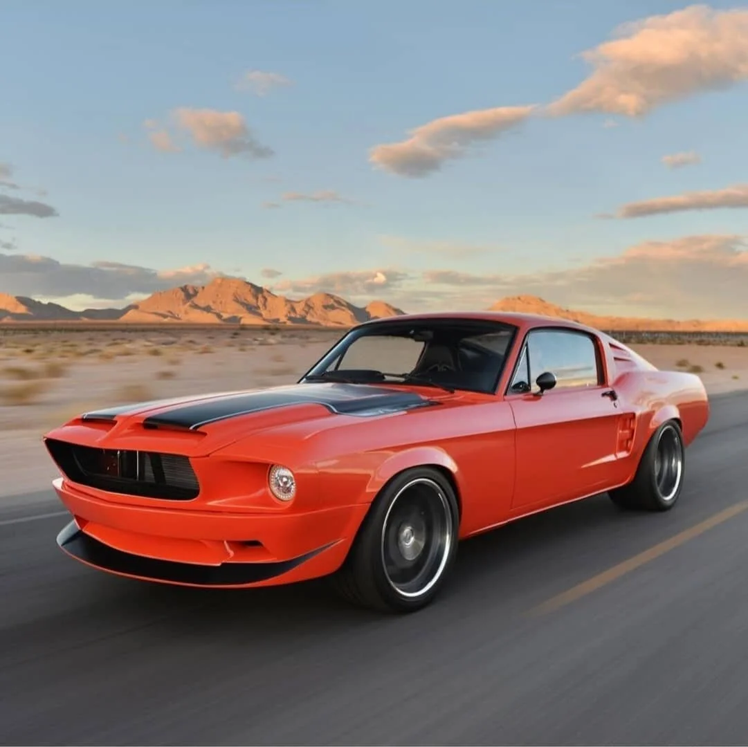 Meet the &quot;Villain&quot; 😈 

This restomodded 1967 Ford Mustang built by @classicrecreations nicknamed &quot;The Villain&quot; is fitted with a  Supercharged Ford 5.0-liter Coyote V8 pushing out 770 hp through a Tremec 6 Speed manual transmissio