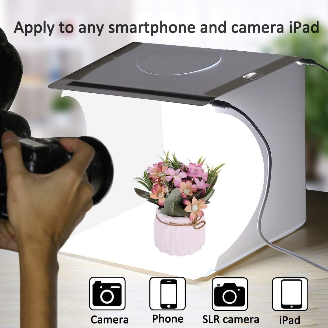 Mini Photo Studio Light Box, 20 cm Portable Photography Shooting light Tent Kit