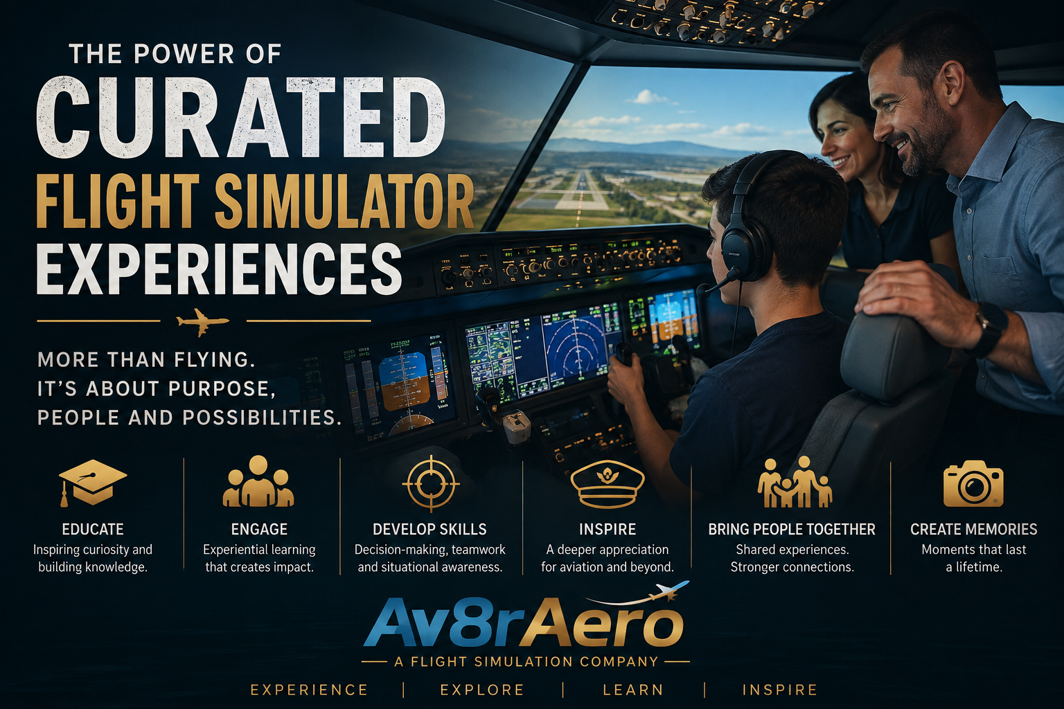 The Power of Curated Flight Simulator Experiences