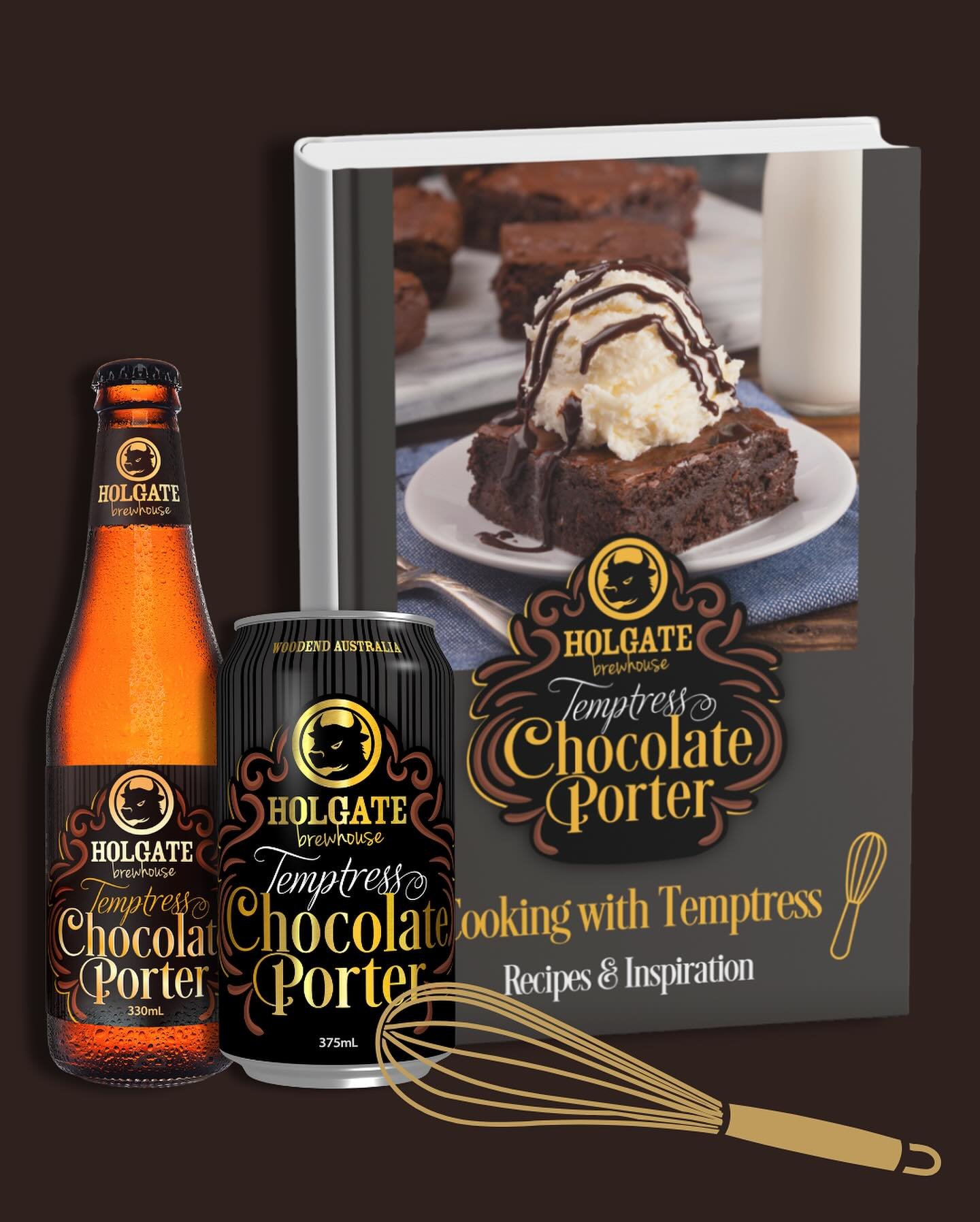 Have you checked out our &lsquo;Cooking with Temptress&rsquo; cookbook yet?

Go to: holgate.beer/temptress

To celebrate the limited release of our iconic Temptress Choc Porter in 375mL cans, we&rsquo;ve compiled some of our favourite Temptress recip