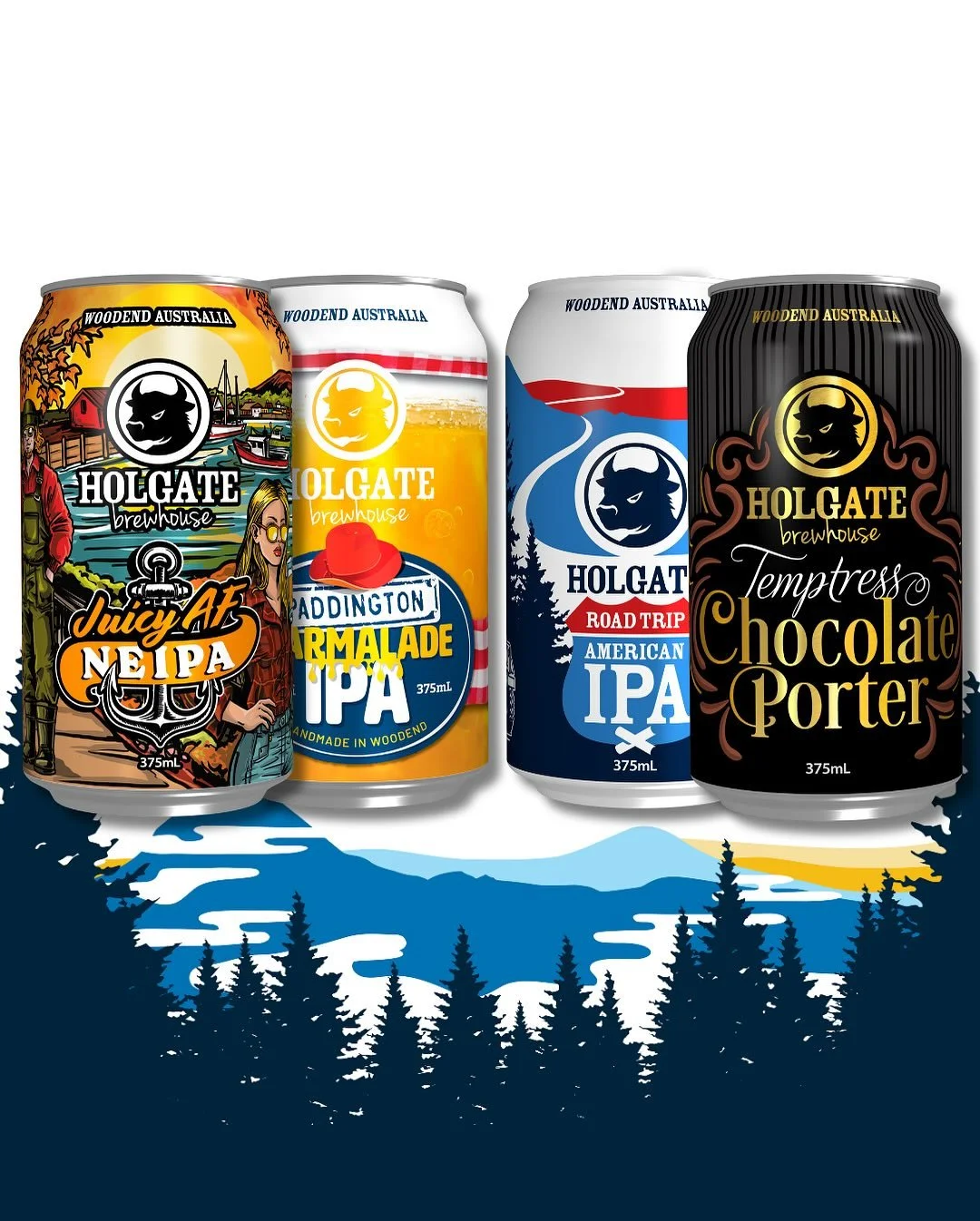 Need a gift for Dad? Pop into our Taproom or onto holgateshop.com and grab him some of our limited release beers (like Juicy AF NEIPA or Paddington Marmalade IPA).

Or buy Dad a case of our classic Core Range (like Road Trip American IPA or Temptress