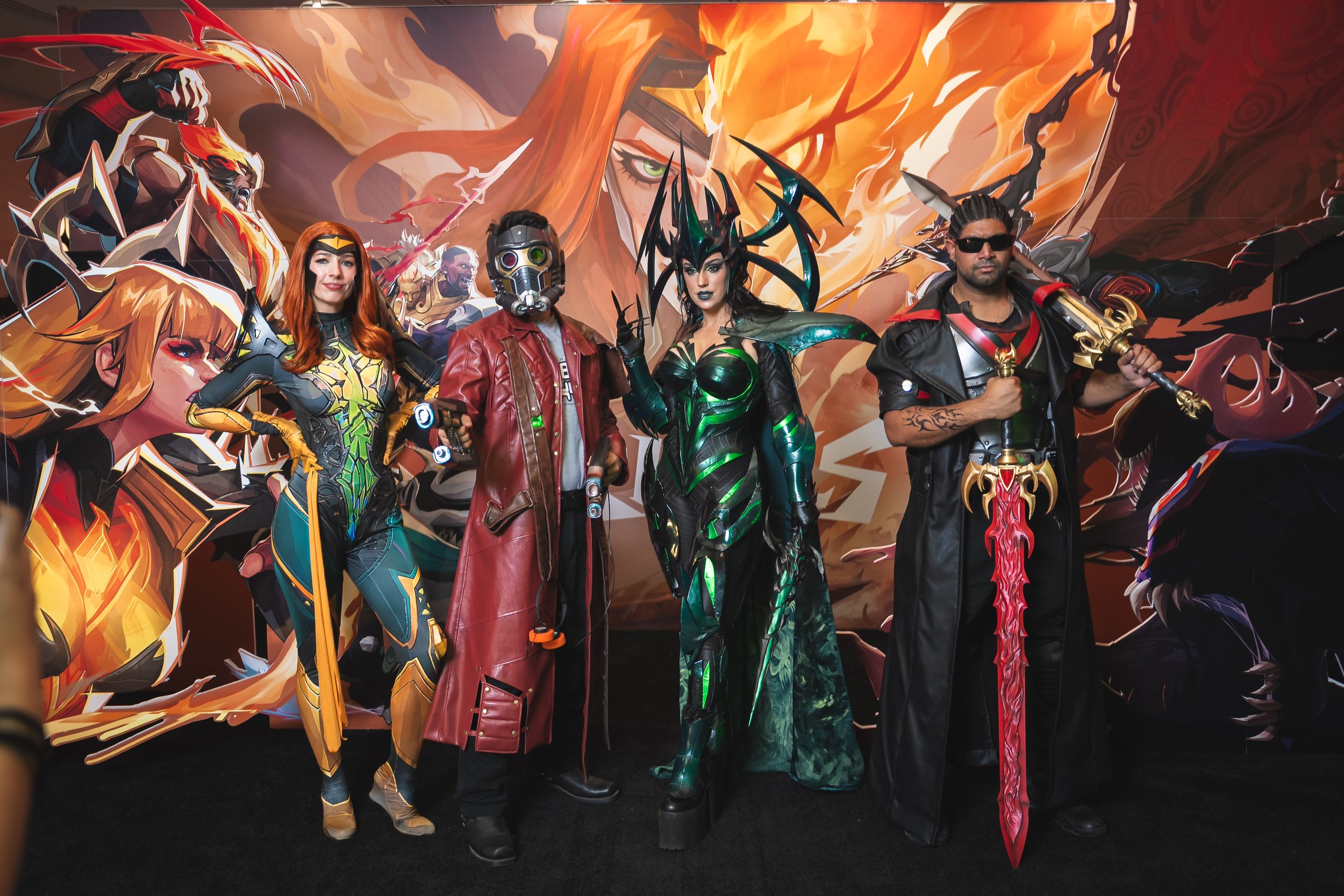 Comic-Con Marvel Rivals Booth