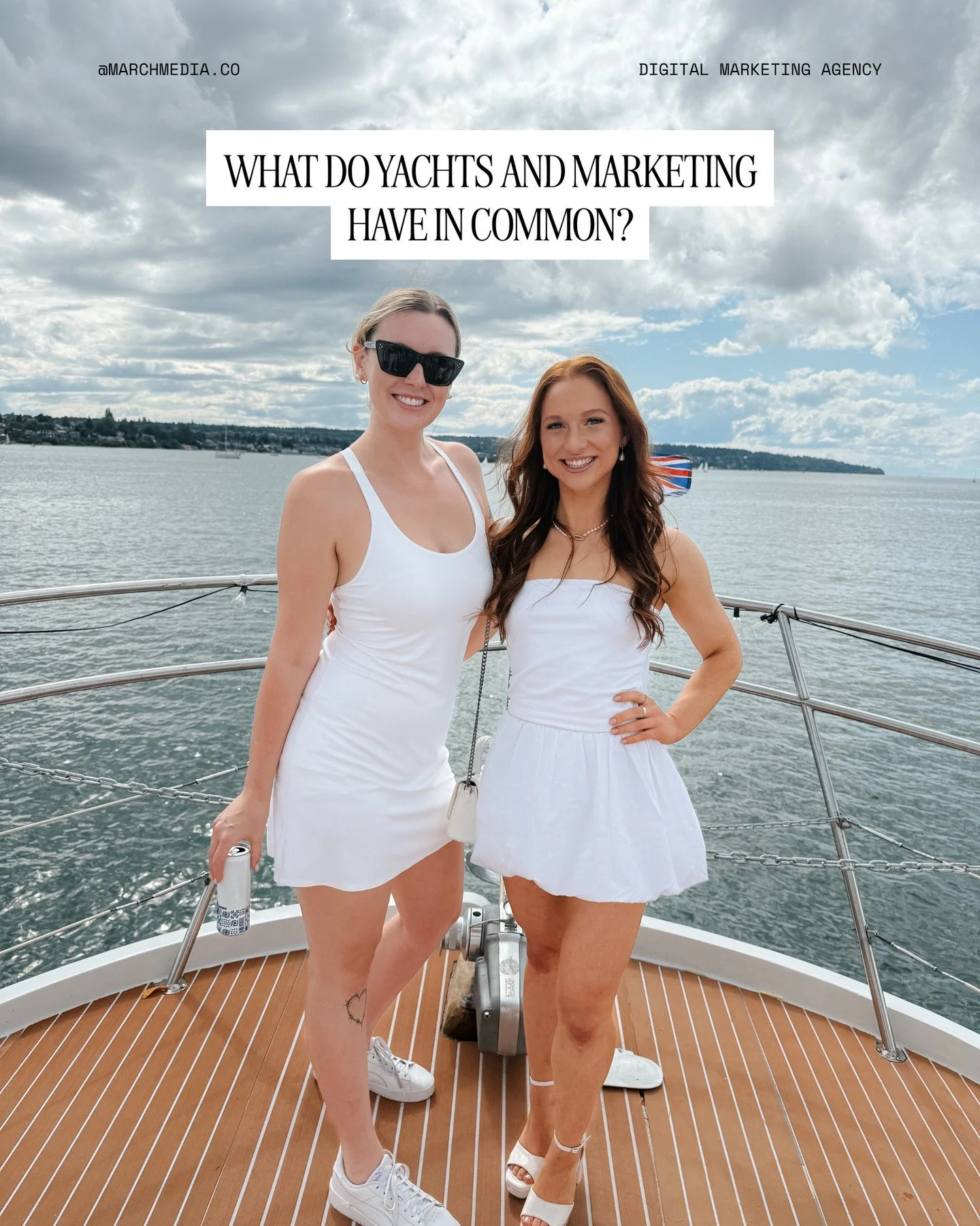 Not much&hellip; except they both require a great crew to keep things afloat. ⚓⁠
⁠
We&rsquo;re soaking up the last golden weeks of summer. Working hard during the week, and making time for a little fun (and fresh air) on the weekends.⁠
⁠
Here&rsquo;s