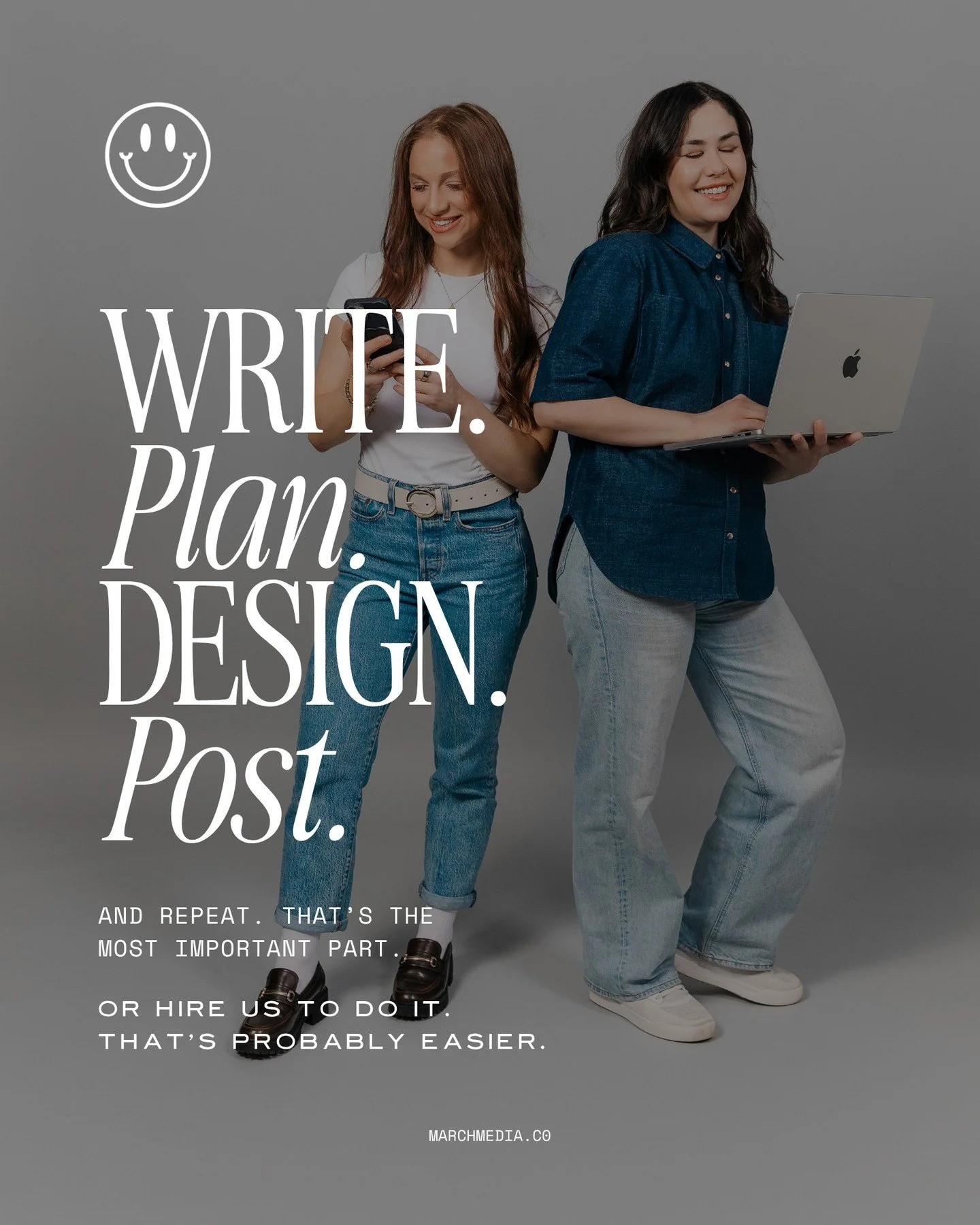 Branding gets you noticed.⁠
Photography makes it feel real.⁠
Social Media Marketing keeps you consistent.⁠
⁠
The magic? When all three work together.⁠
⁠
That&rsquo;s where we come in ✨ One team. One vision. Zero disconnect.⁠
⁠
Email us at hello@march