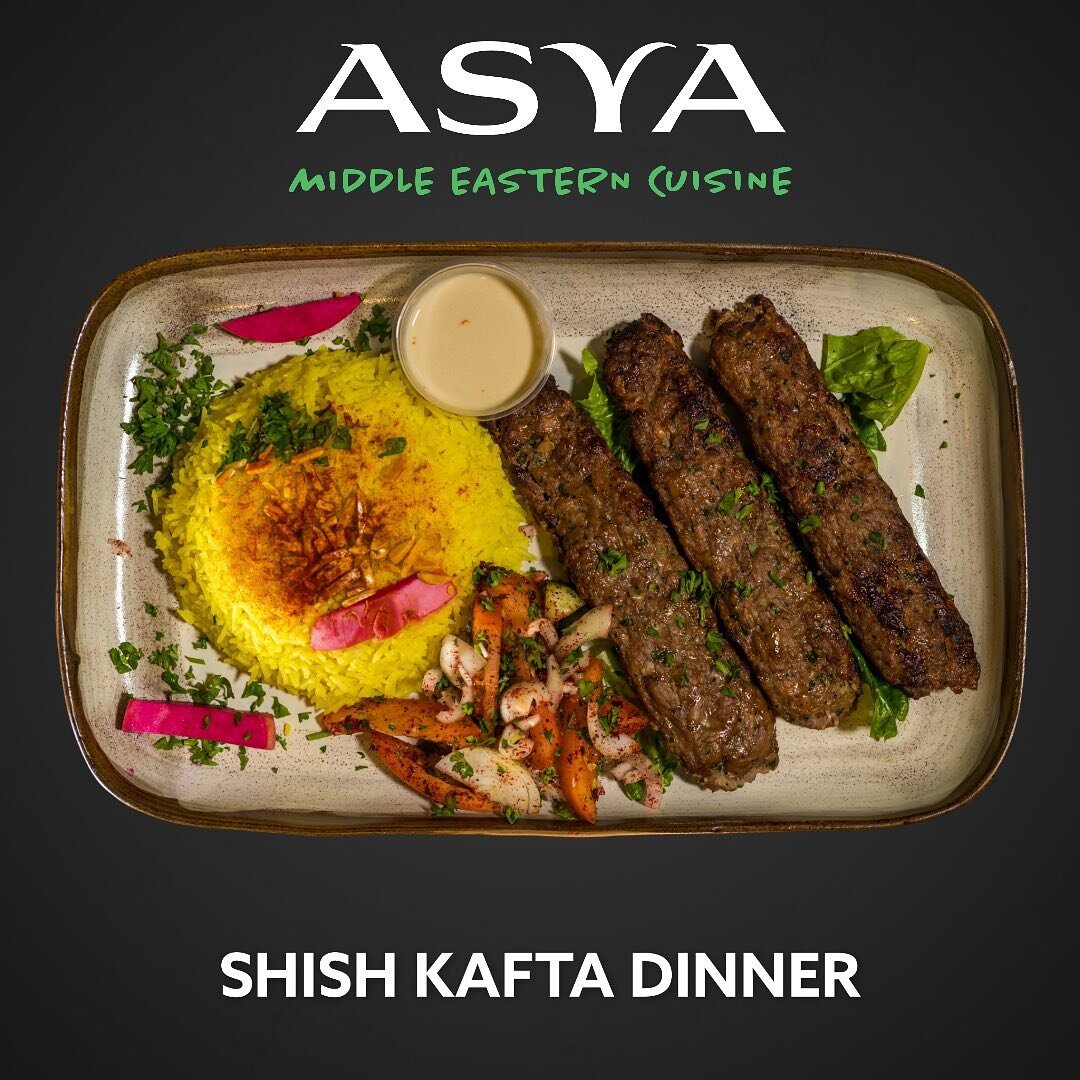 Shish kafta (meat kafta) is one of the best things that you can get at our restaurant, come check it out! We are open for dine in as well! 🙌🏼 #asyamiddleeasterncuisine #kafta #shsihkafta #meat #delicious #meatlover #foodlover #madisonheights