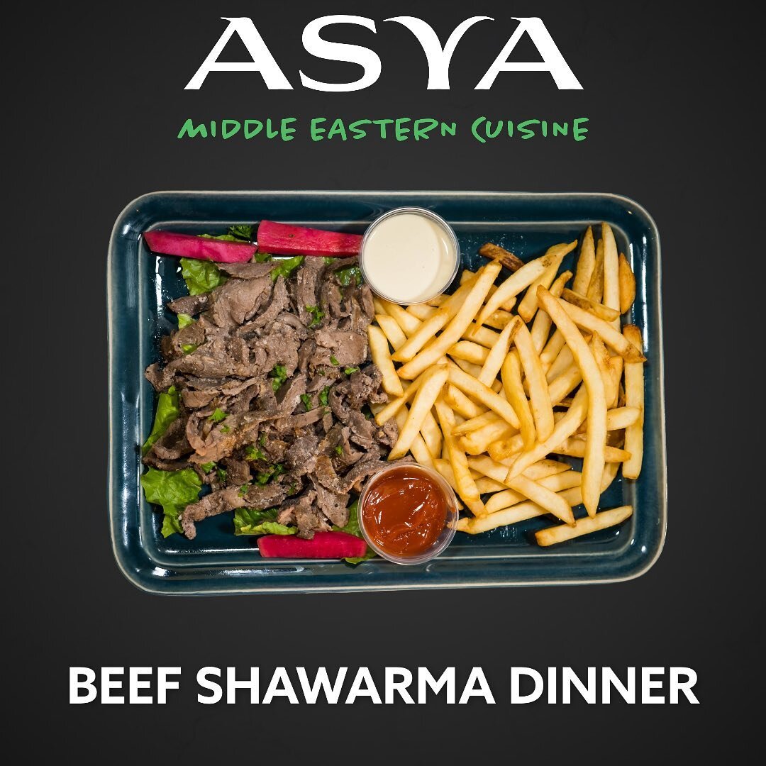 Beef shawarma lunch and dinner are available all the time!! You guys should check this out!! 👌  #asyamiddleeasterncuisine #beefshawarma #shawarma #madisonheights #meatlover #shawarmalovers