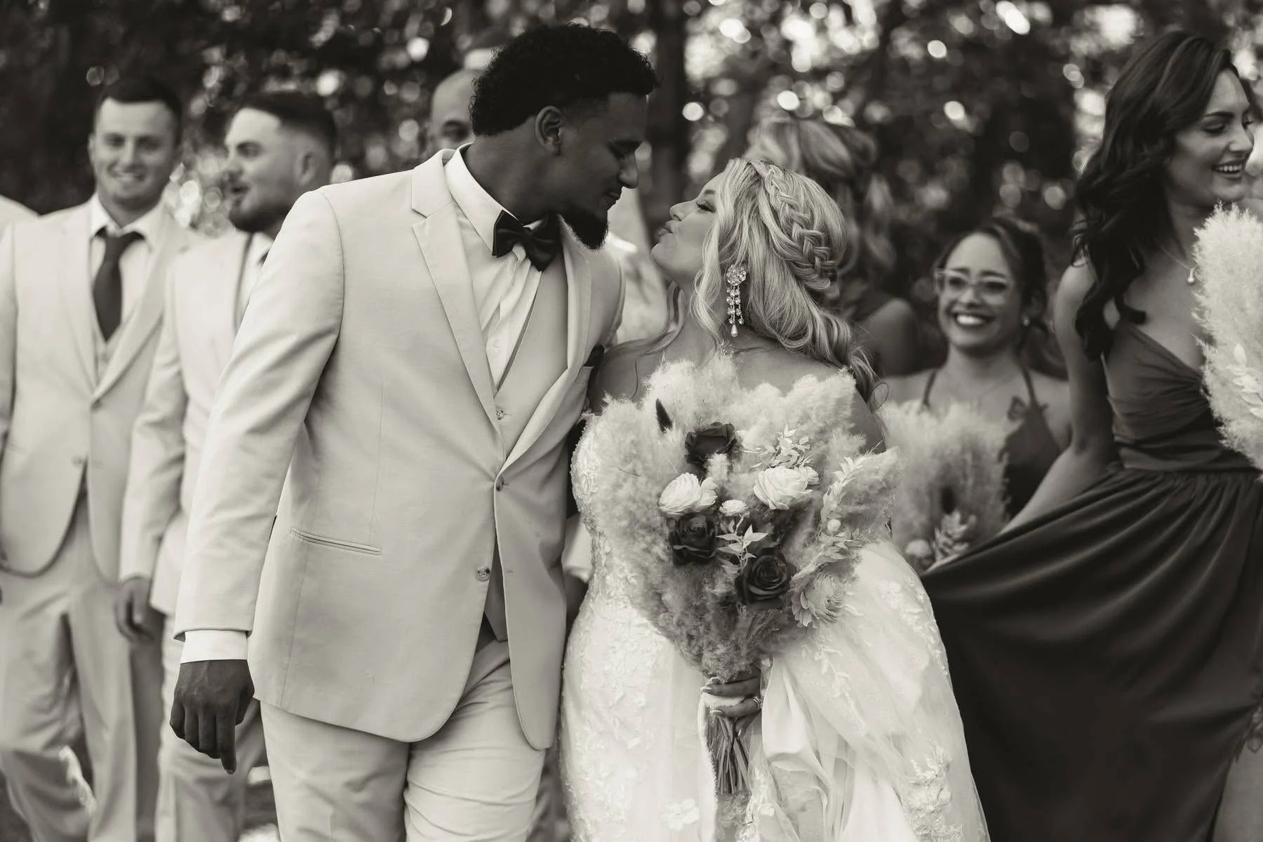 Daughters Barn Bride and Groom