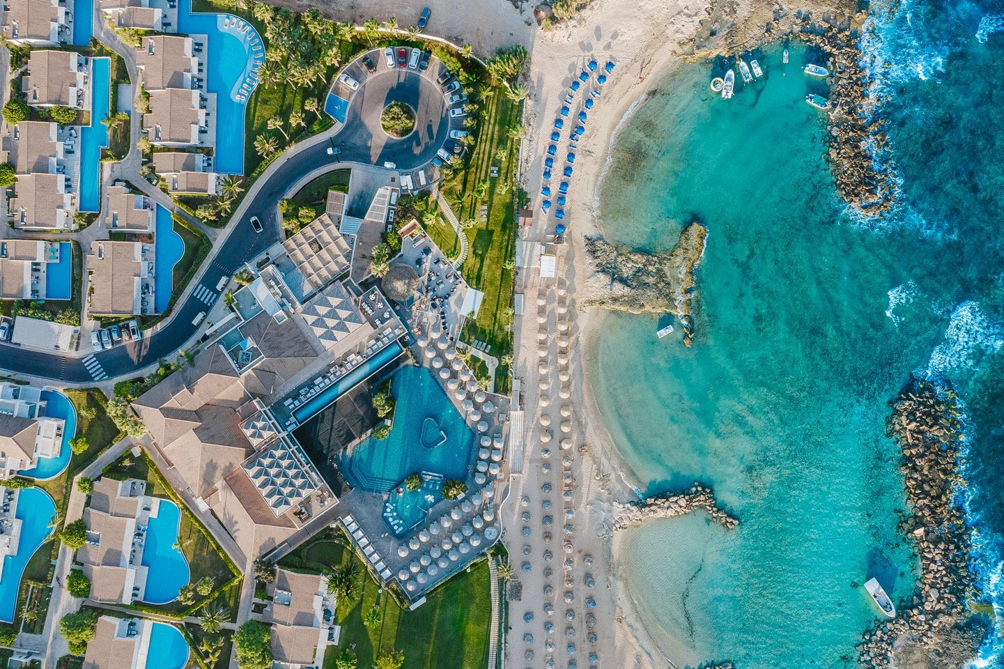 Atlantica Mare Village Social media aerial video content