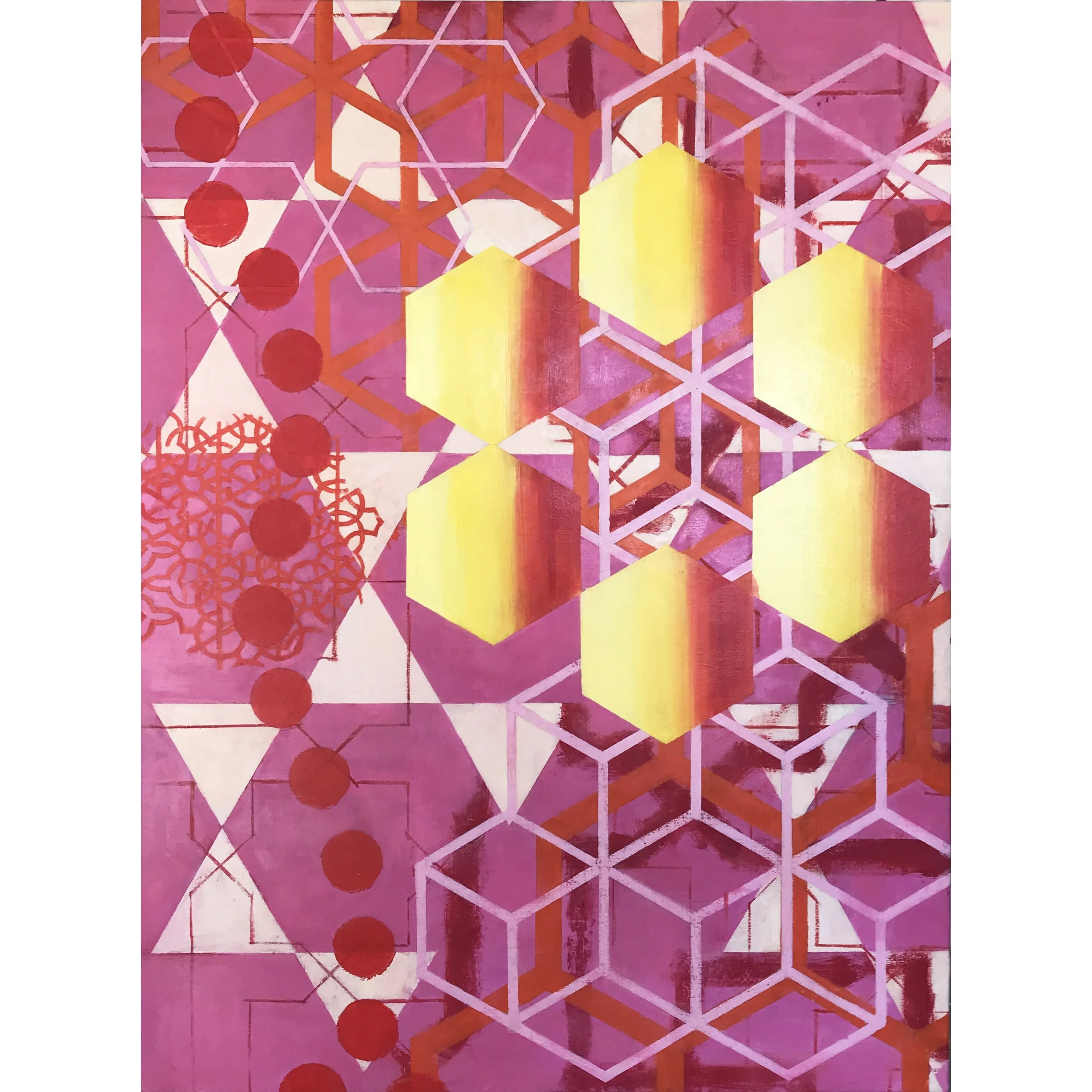 Ornament | 2026 | oil on canvas |  122 x 91 cm