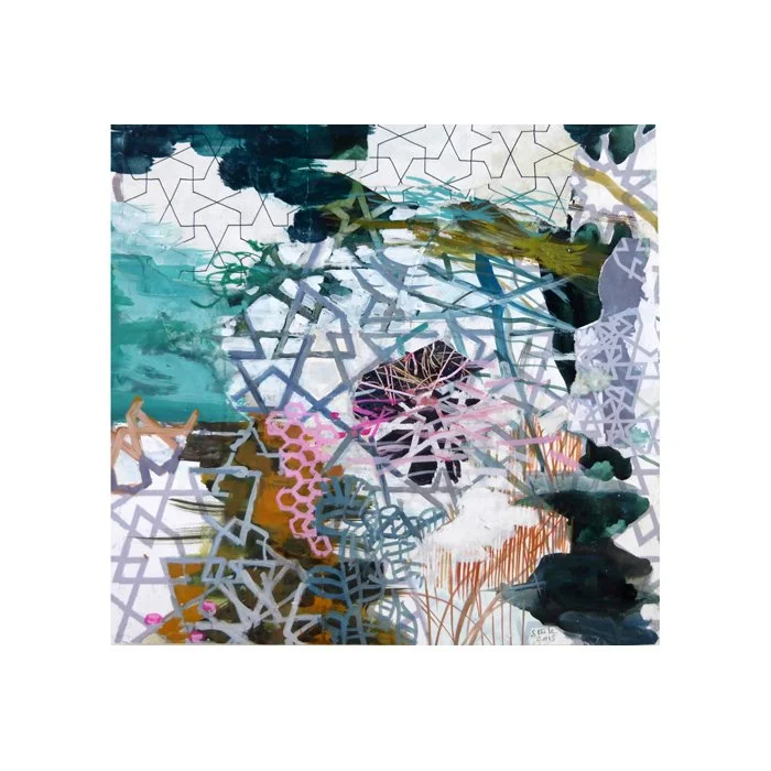 Winter Landscape | 2013 | gouache & collage on paper | 26 x 27cm