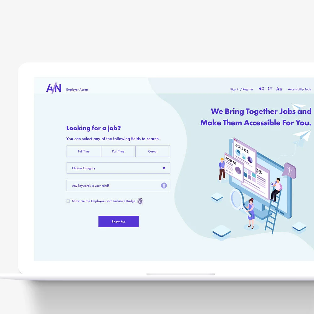 The Accessible Job Network