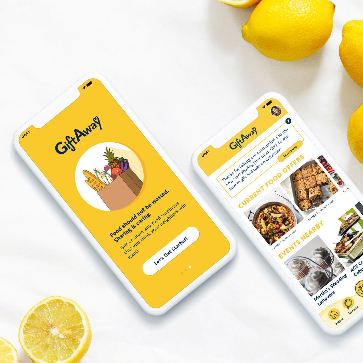 GiftAway: Food Sharing App