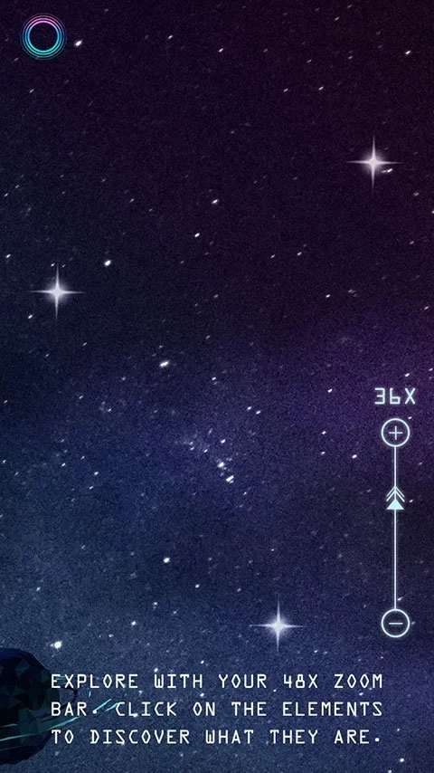 4. Game Start at Adventura Cluster  - Users are able to zoom in